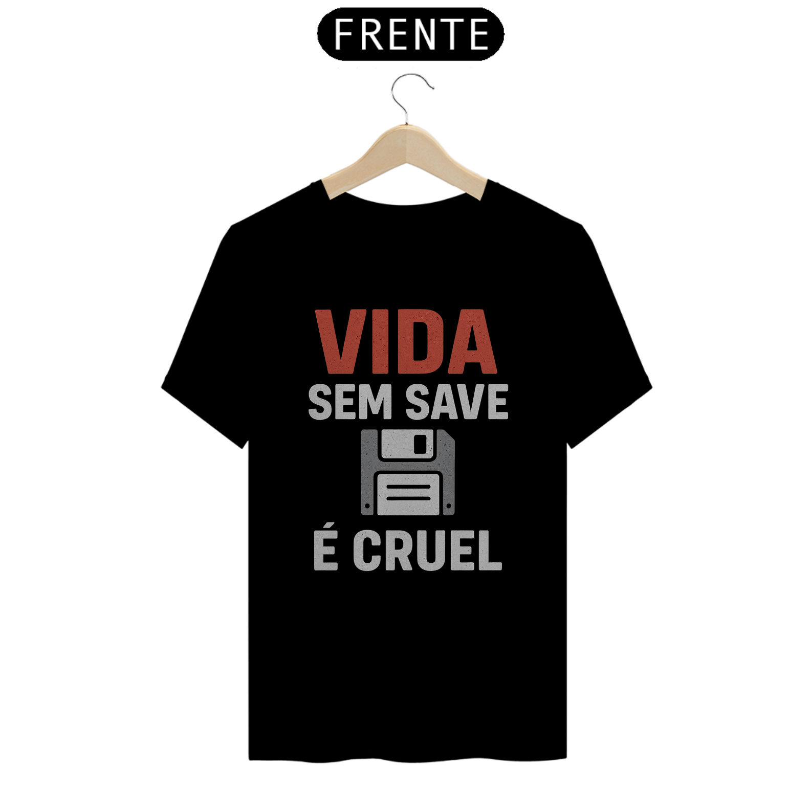 Vida sem save é cruel - Camiseta Classic