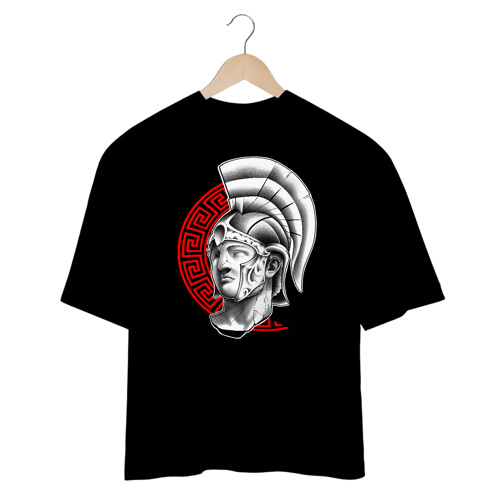 Busto de Guerreiro Romano com Elmo – Arte Clássica com Toque Moderno