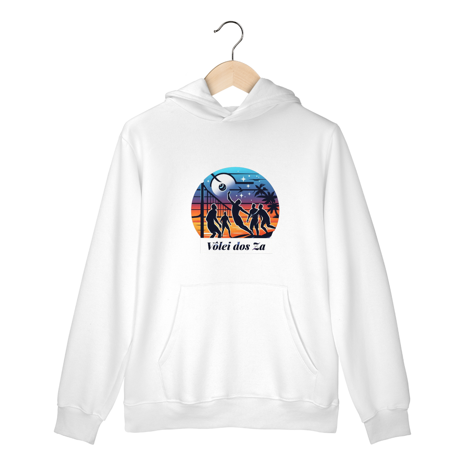 Moletom Canguru Vôlei Dos Za