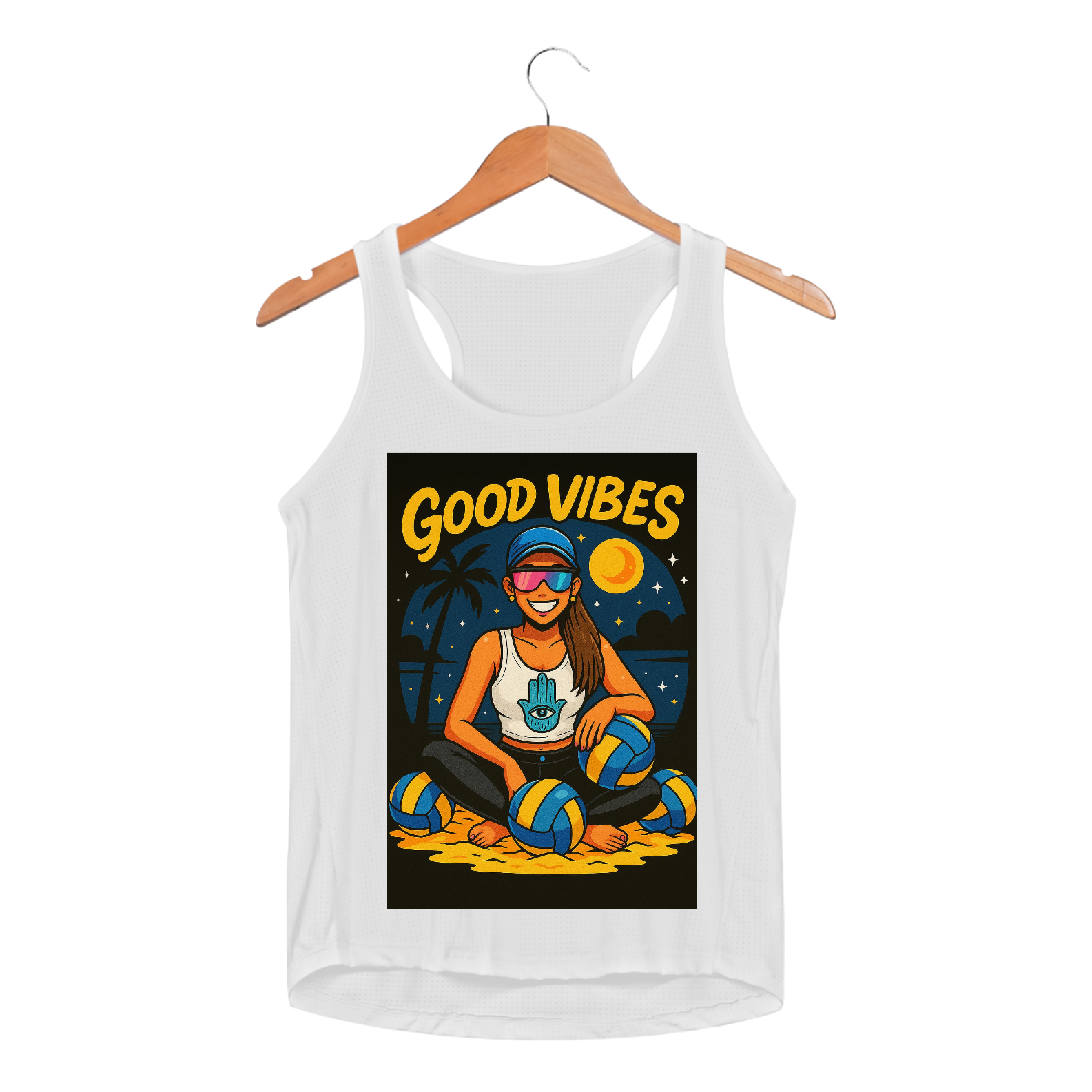 Regata Feminina Good Vibes Vôlei