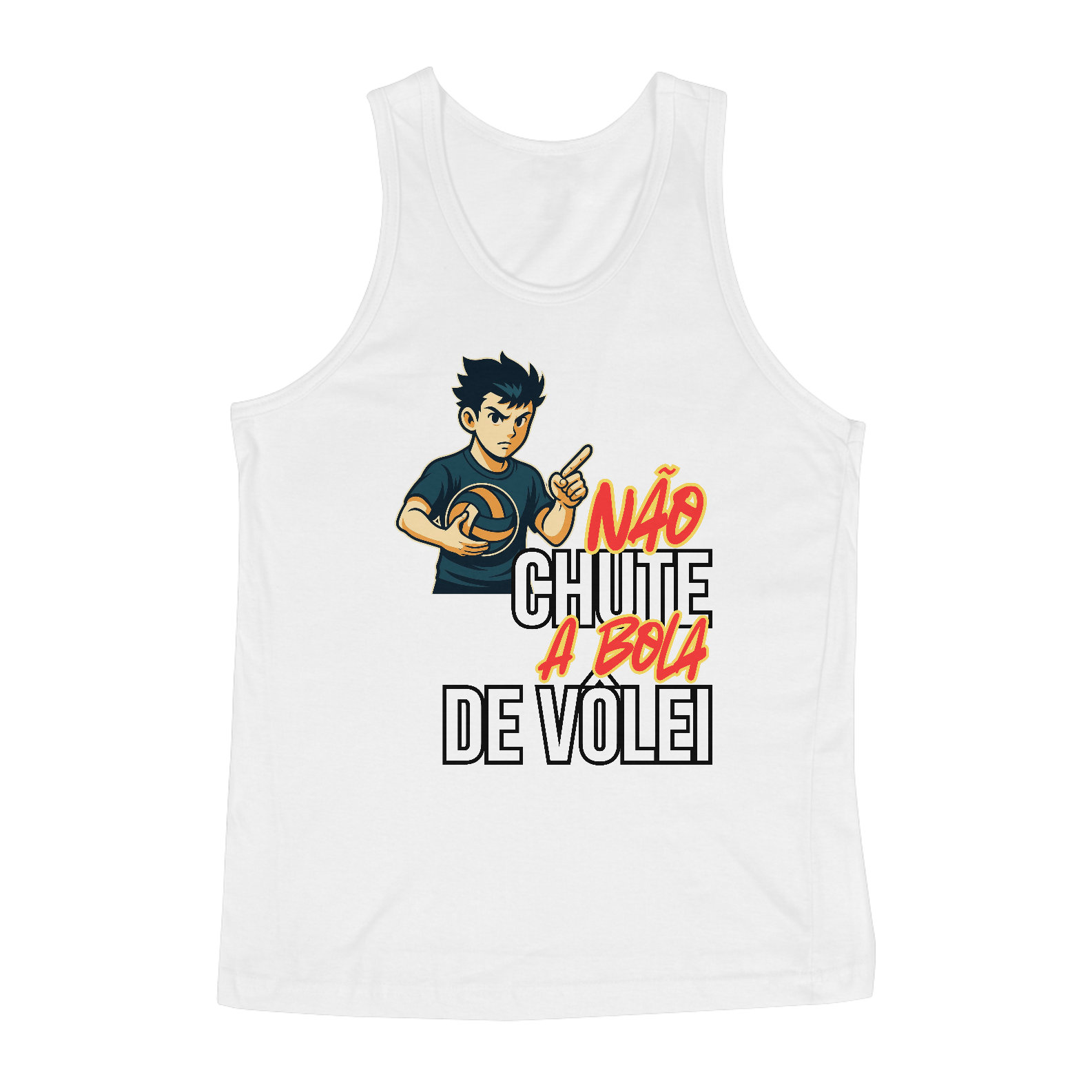 Regata Não Chute a Bola de Vôlei