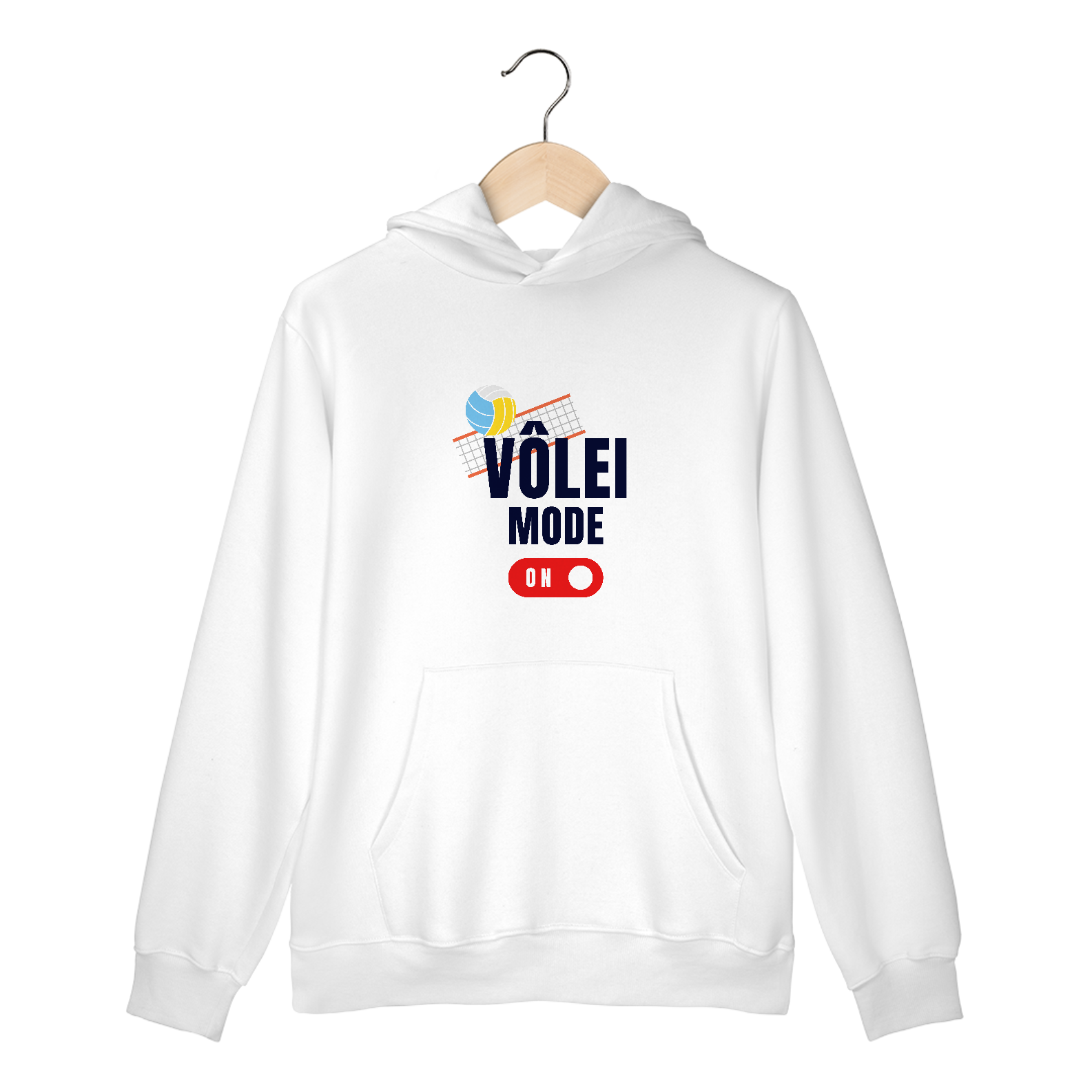 Moletom Canguru Vôlei Mode On