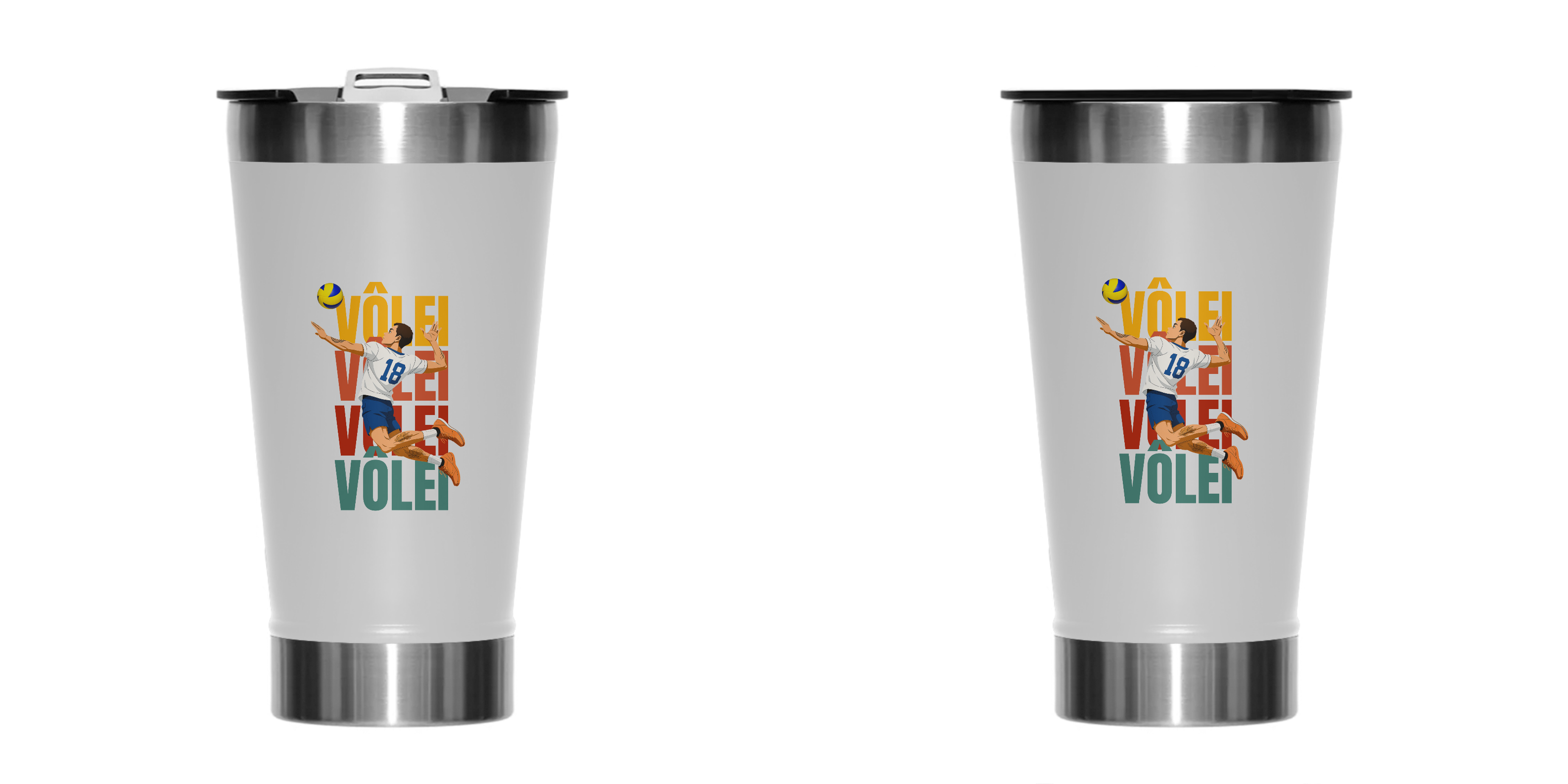 Copo Térmico Vôlei