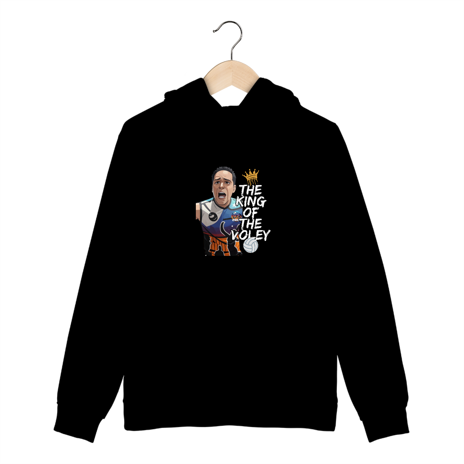 Moletom Canguru The King Of The Vôlei