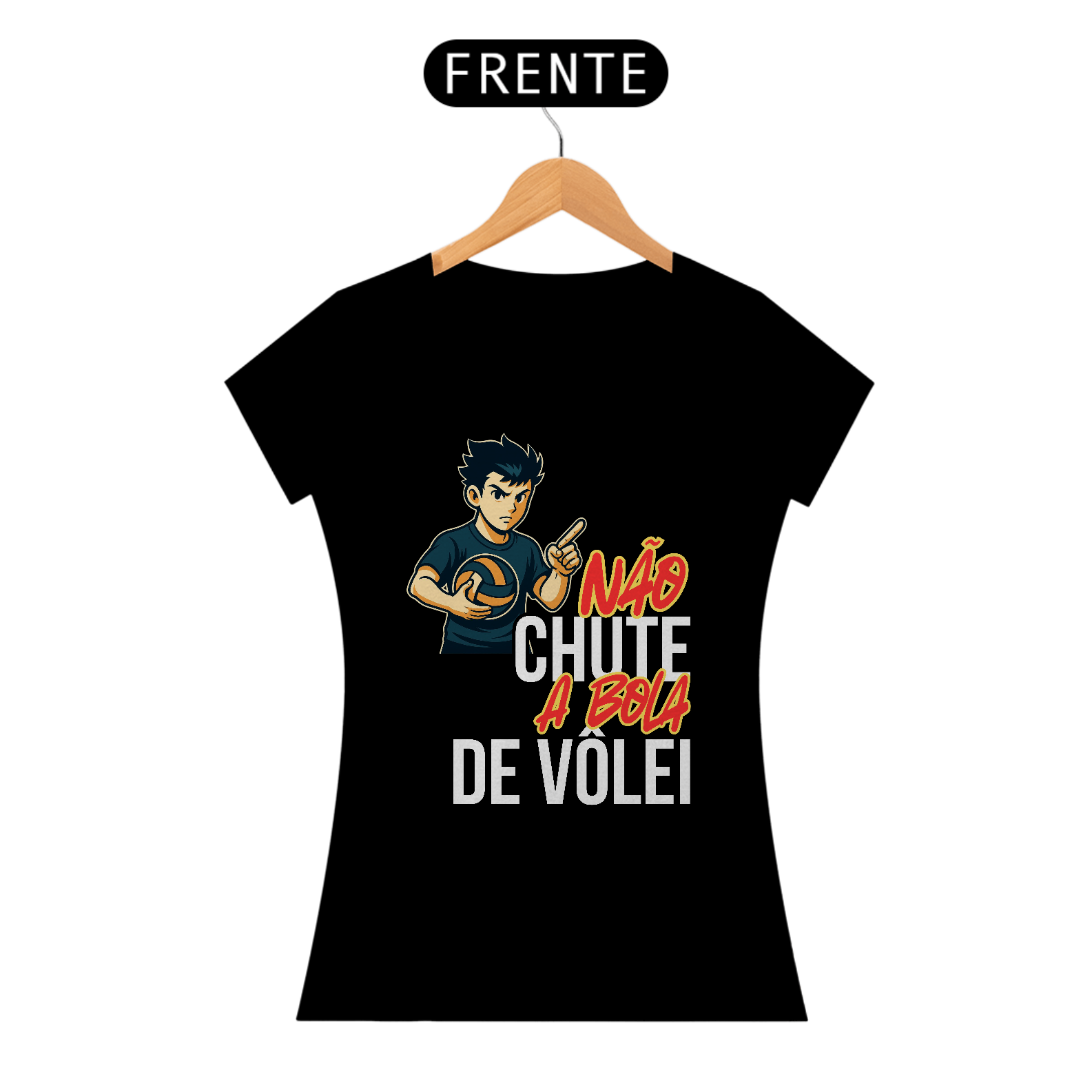 Baby Long Não Chute a Bola de Vôlei