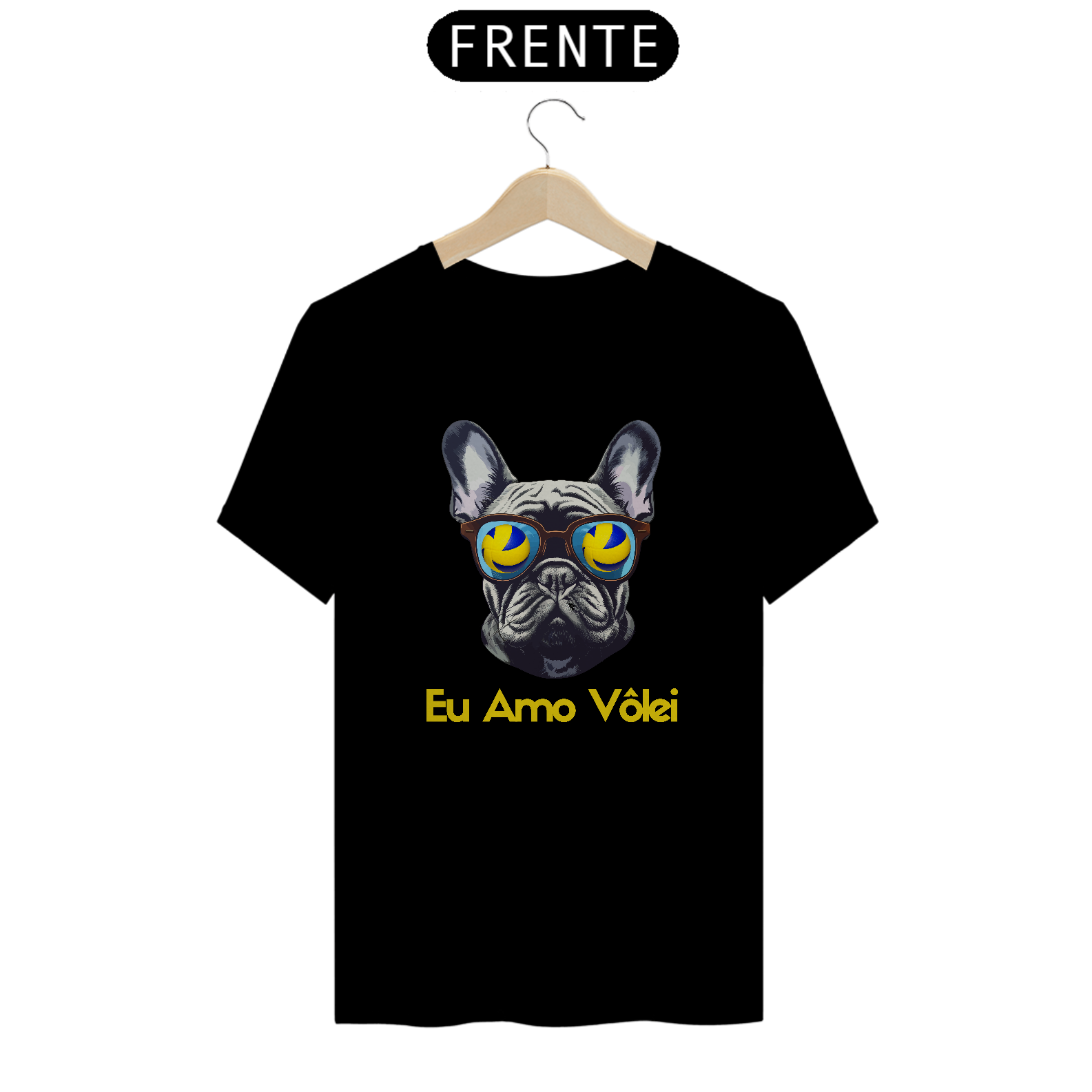 Camisa Eu Amo Vôlei