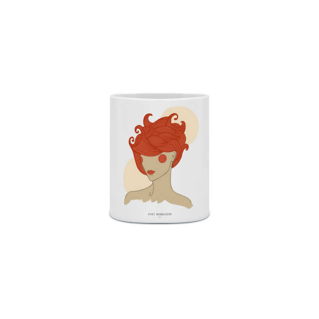 Caneca Cerâmica Cabeça