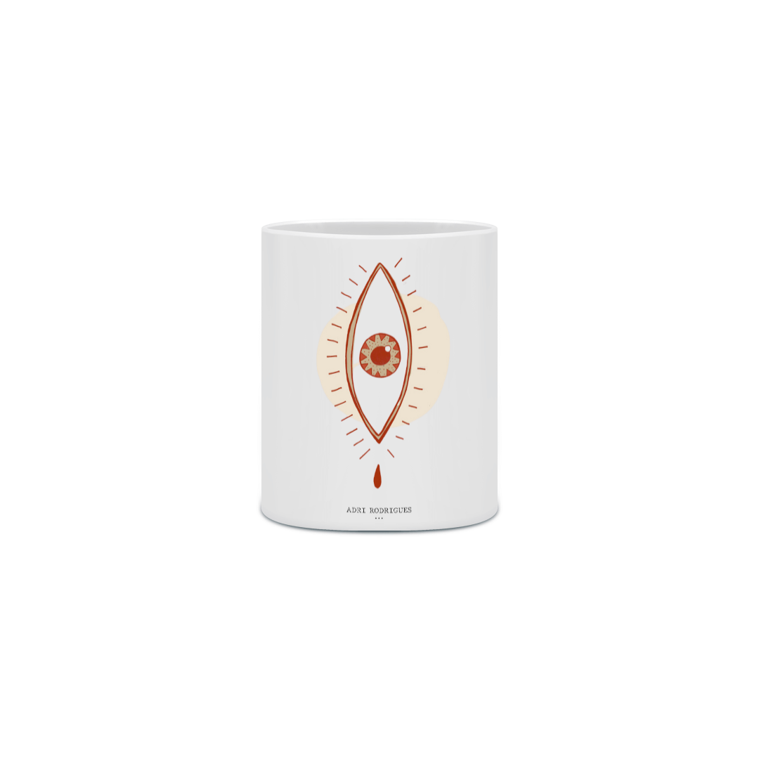 Caneca Cerâmica Olho