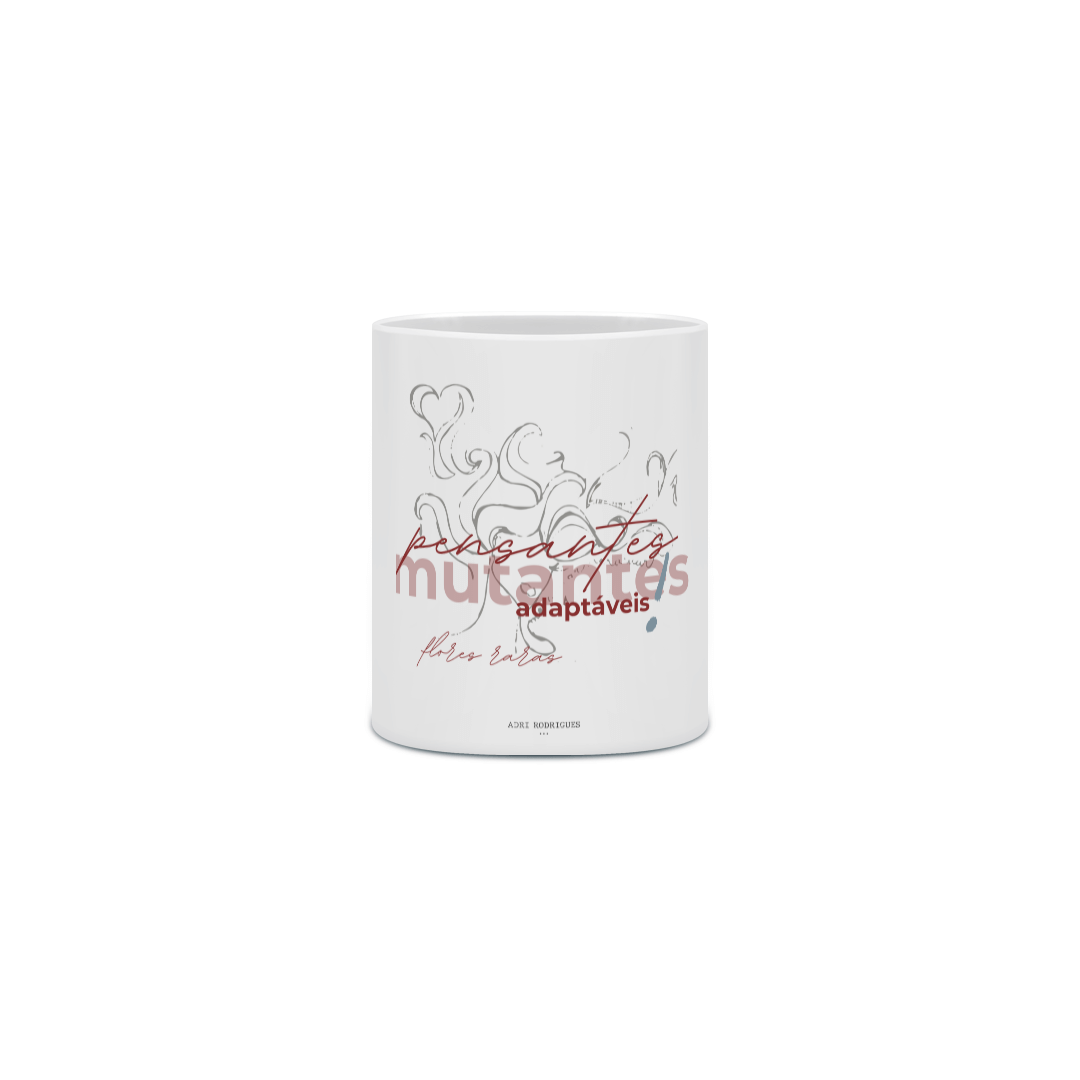 Caneca Cerâmica Cabeça Mutantes