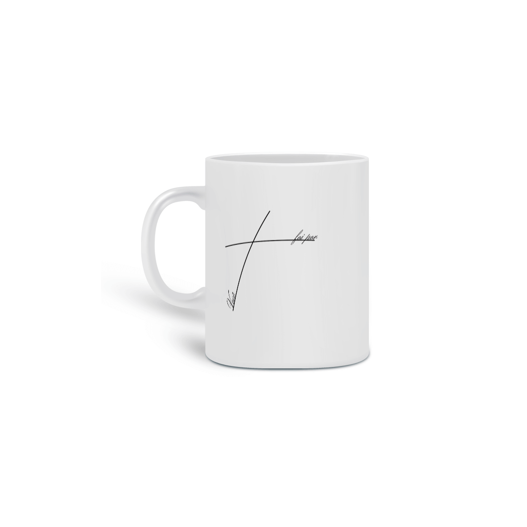 caneca foi por você 