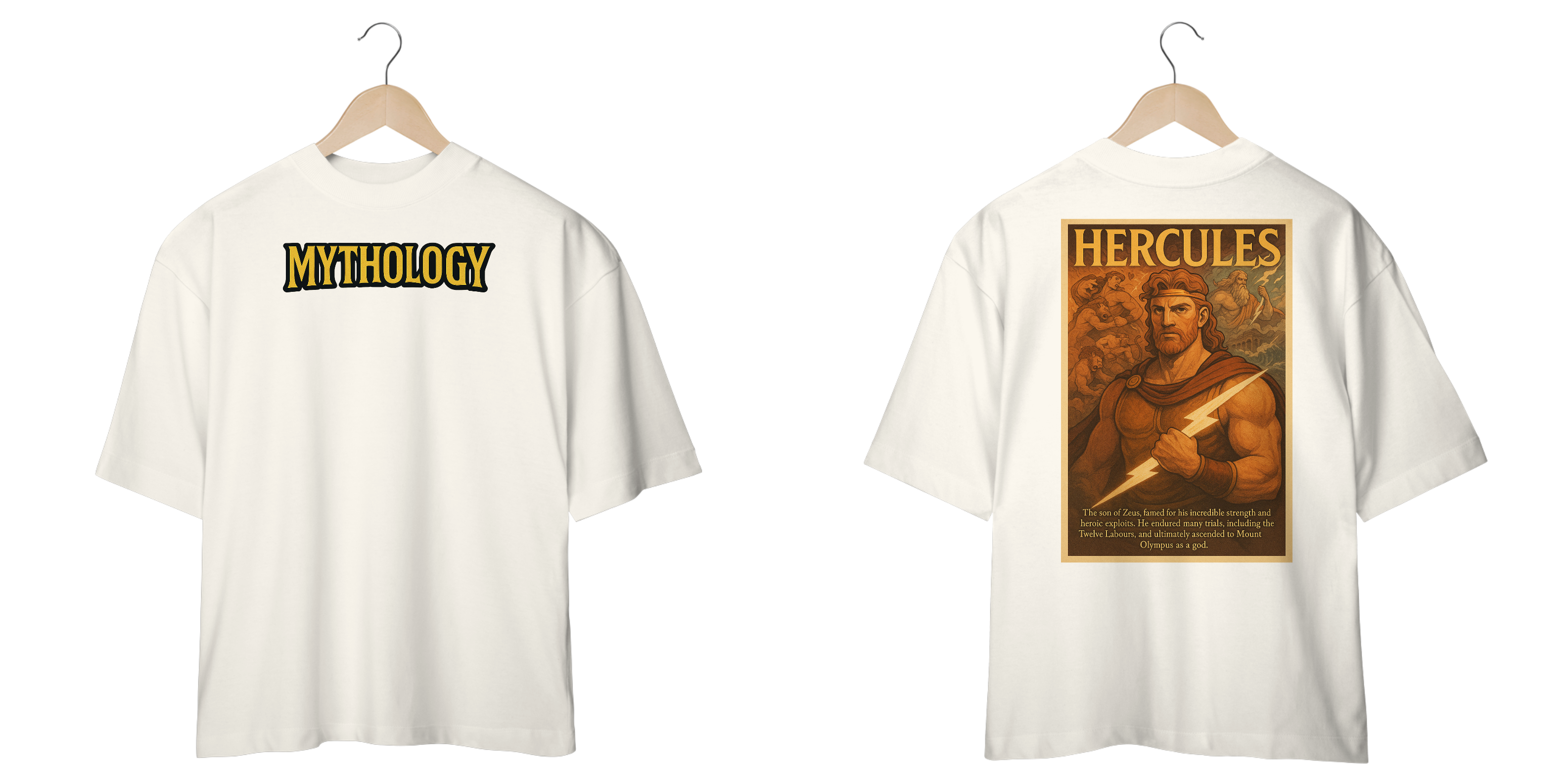 Camiseta Plus Size MITOLOGY-HERCULES
