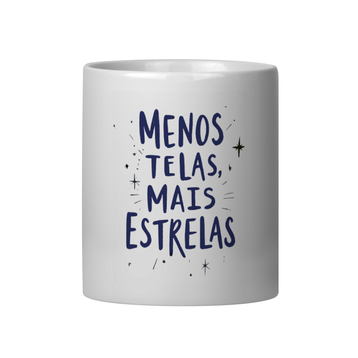 Caneca | Menos Telas, Mais Estrelas