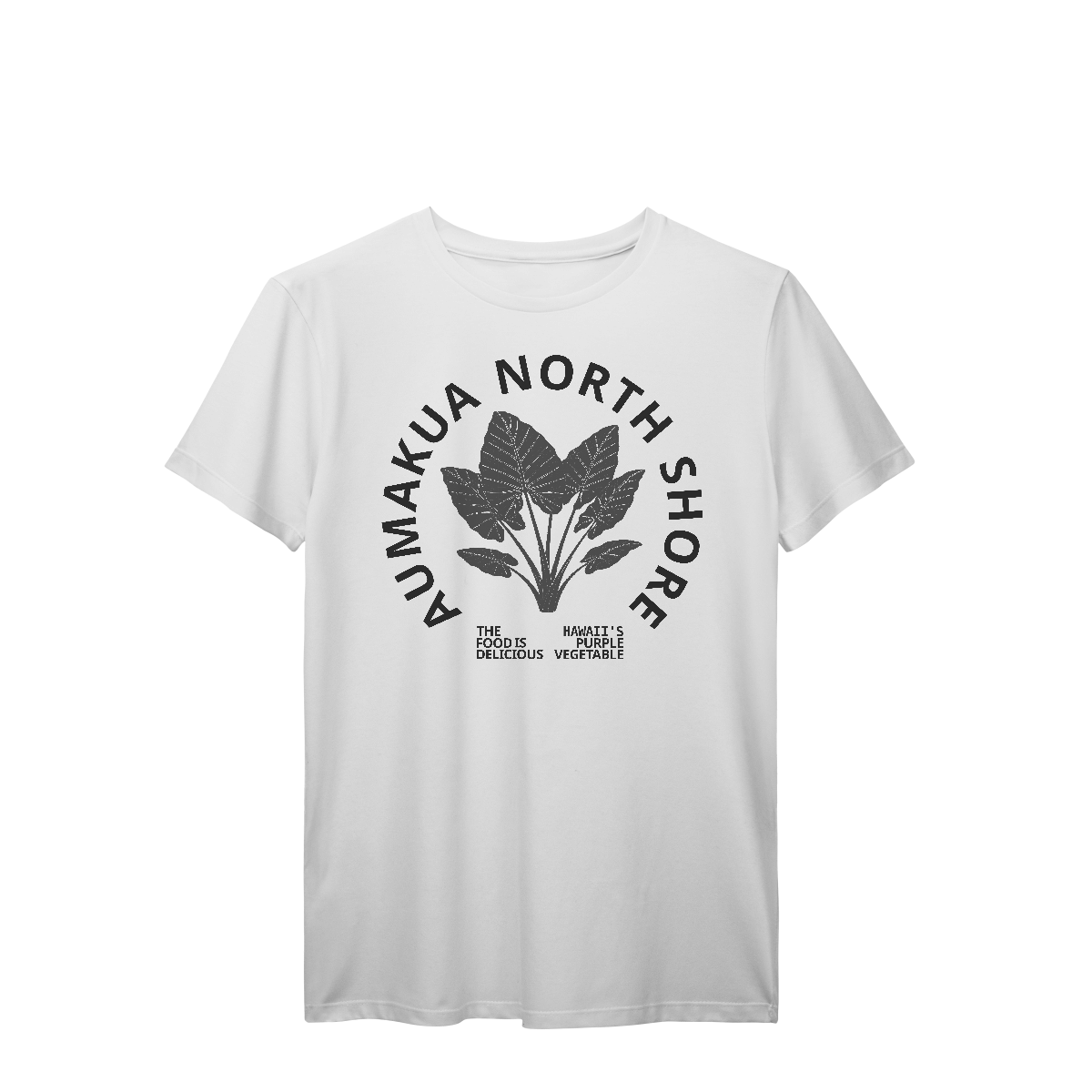 Camiseta Manga Curta Branca Colocasia