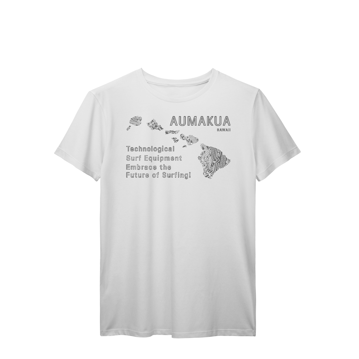  Camiseta Manga Curta Branco Technological