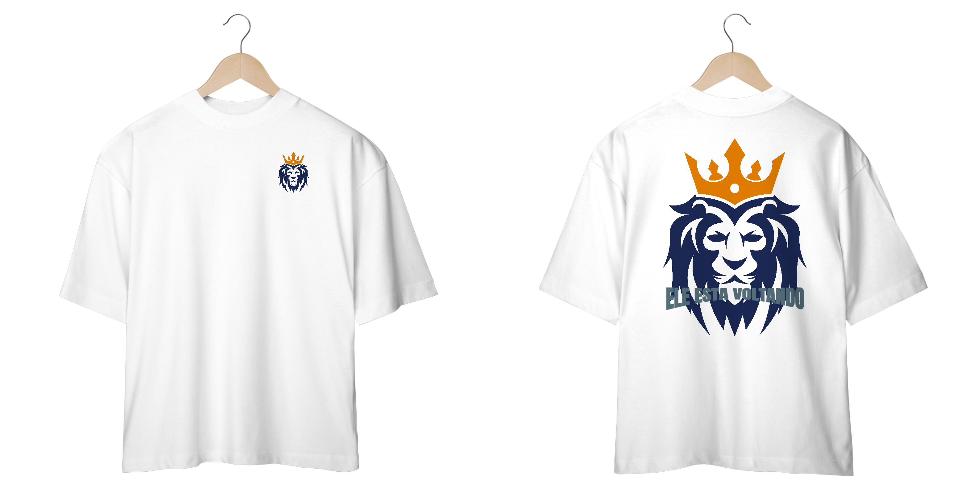  Camiseta Oversized-Cristã