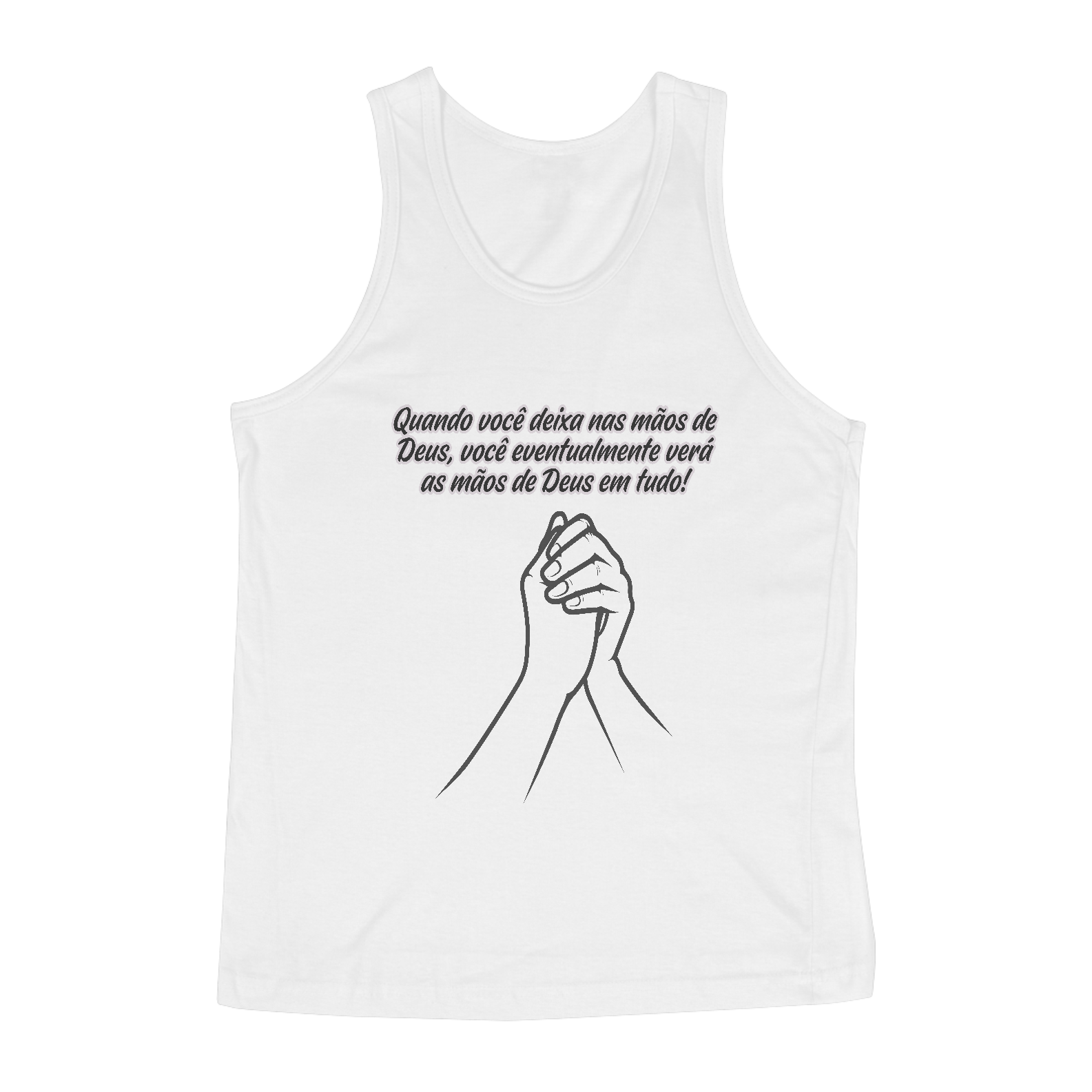 camisetas cristãs -Regata Masculina Quality