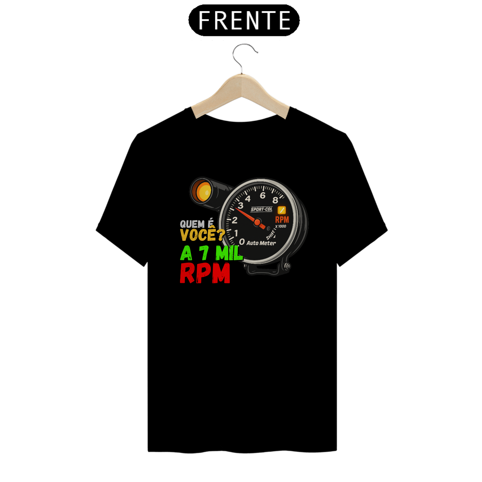 Camiseta 7mil RPM by Ford vs Ferrari