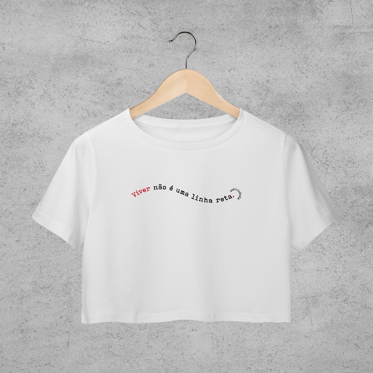 Cropped - Viver não é uma linha reta