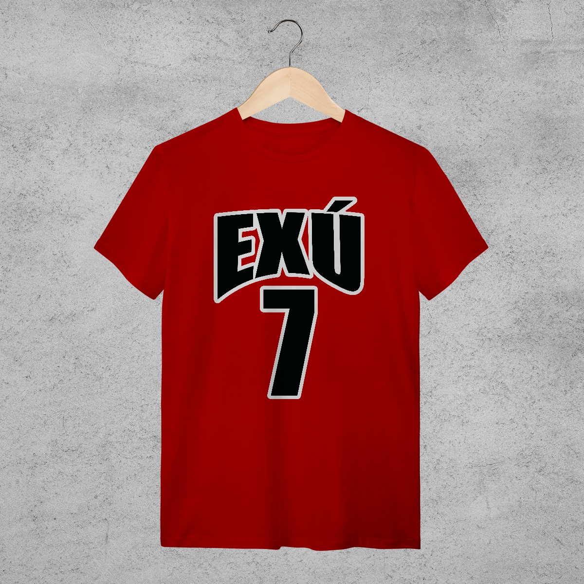 Camiseta Basqueteira Vermelha - Exú Laroyê