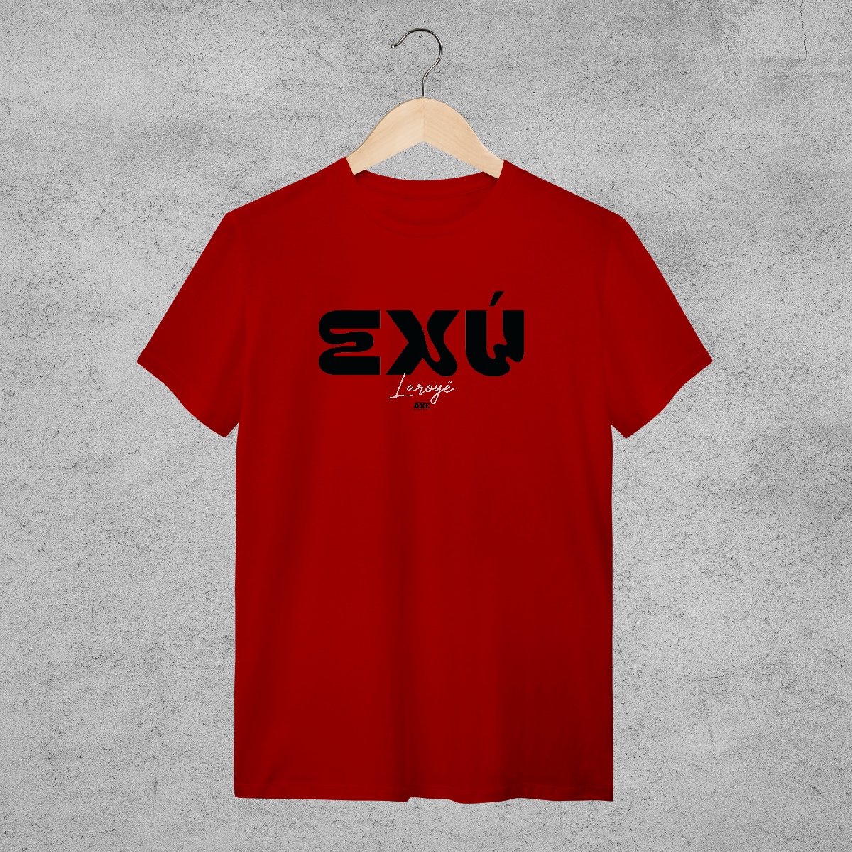Camiseta - Saudação a Exú - Vermelha