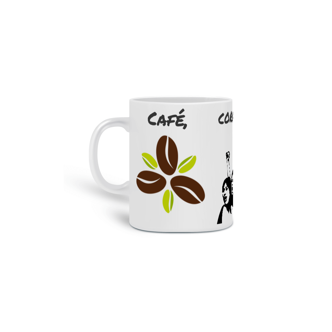 Caneca - Café, Coragem e Revolução