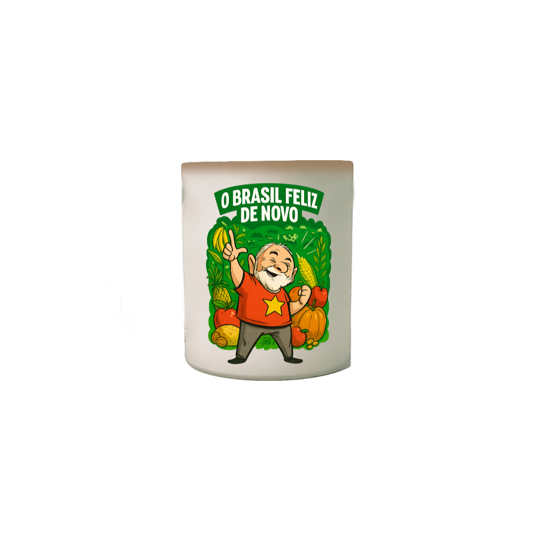 Caneca – Lula, O Brasil Feliz de Novo 
