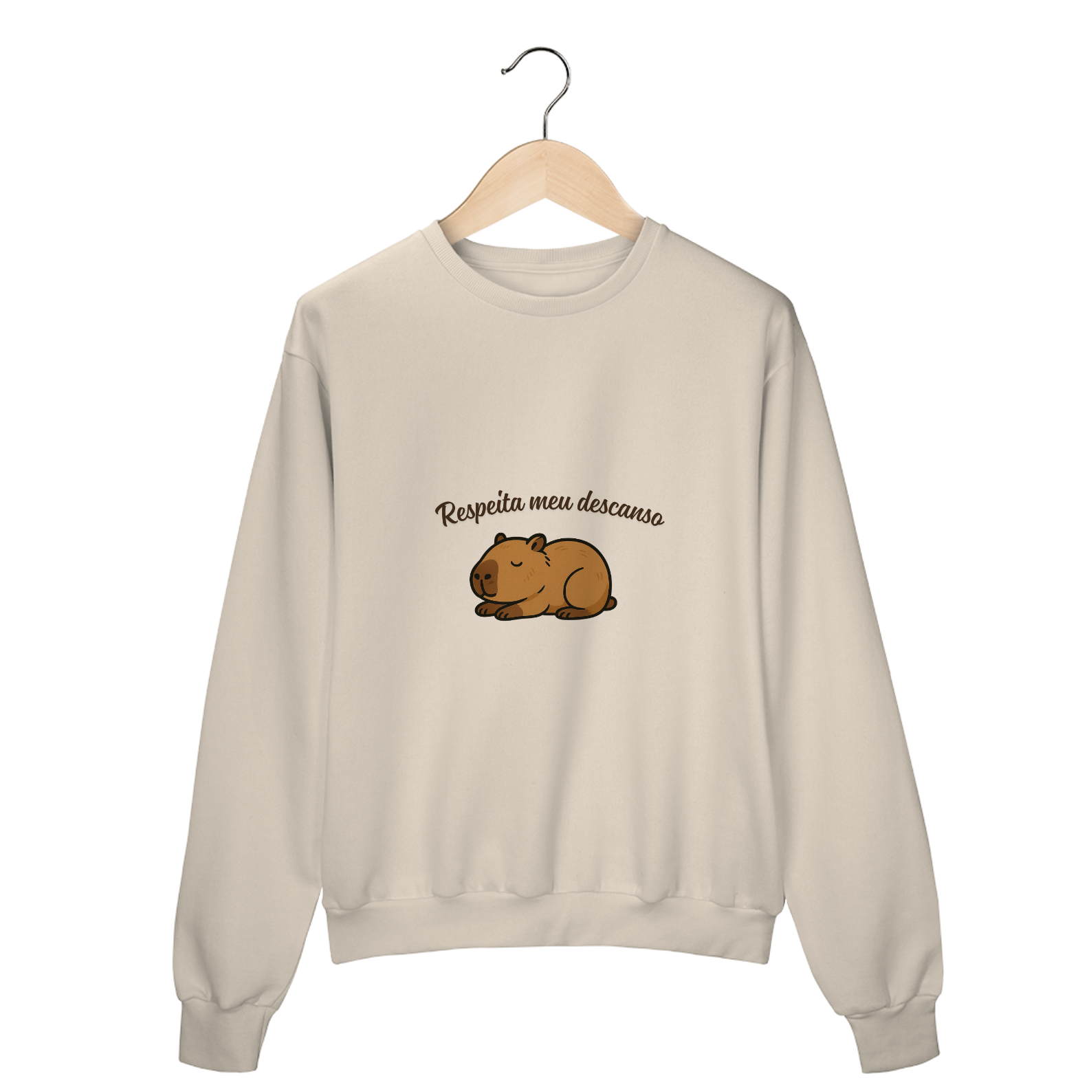 Moletom Blusão Respeita Meu Descanso