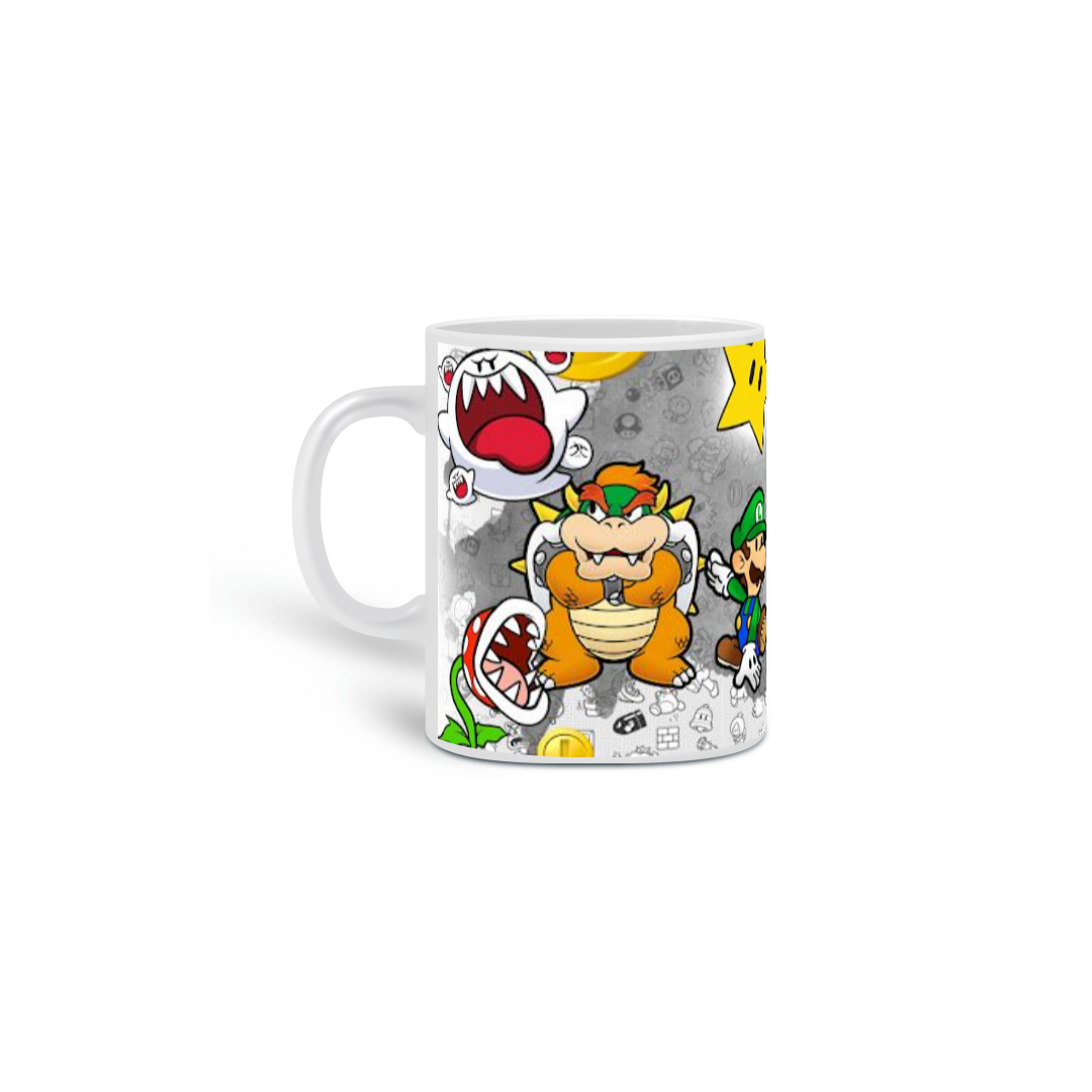 Caneca Super Mario