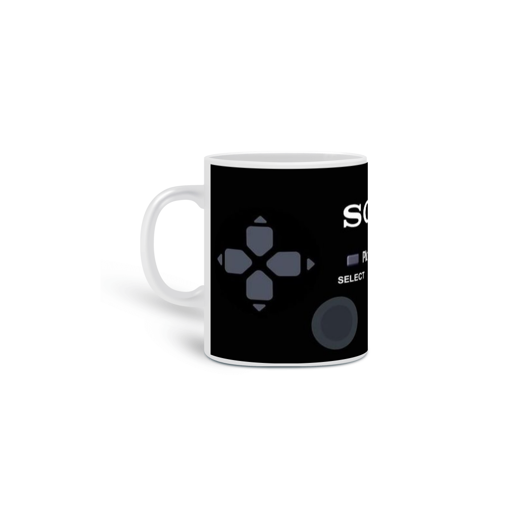 Caneca Controle PlayStation