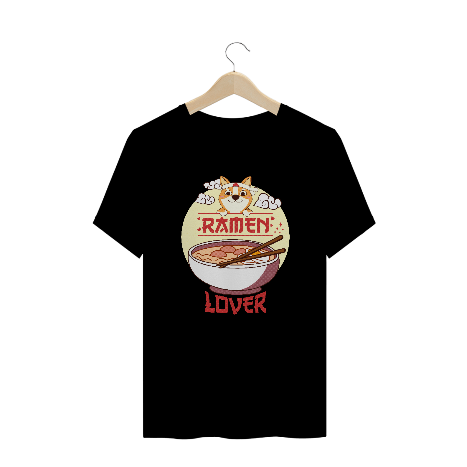 T-Shirt Eu Amo Ramen