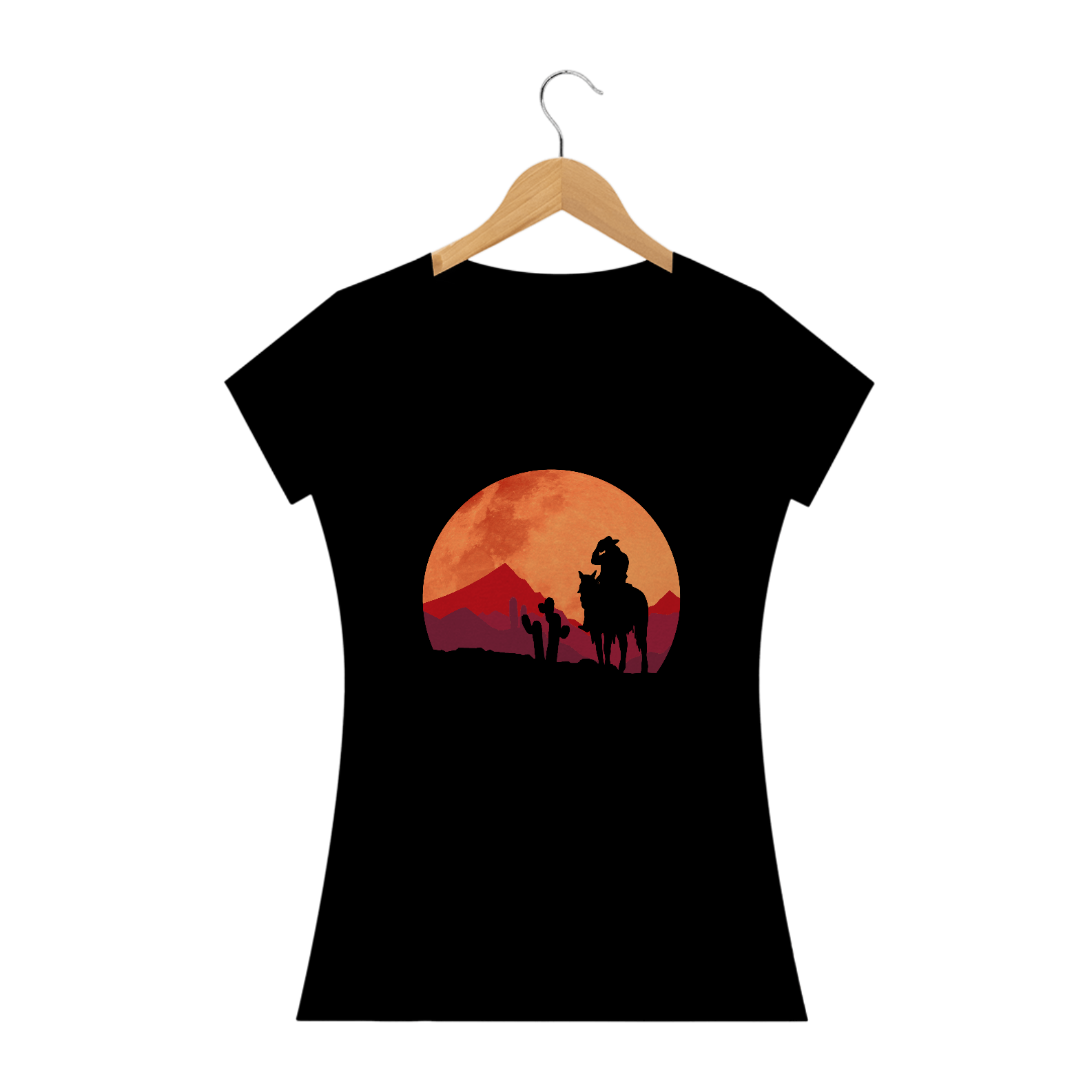 T-shirt Feminina Red Dead Redemption