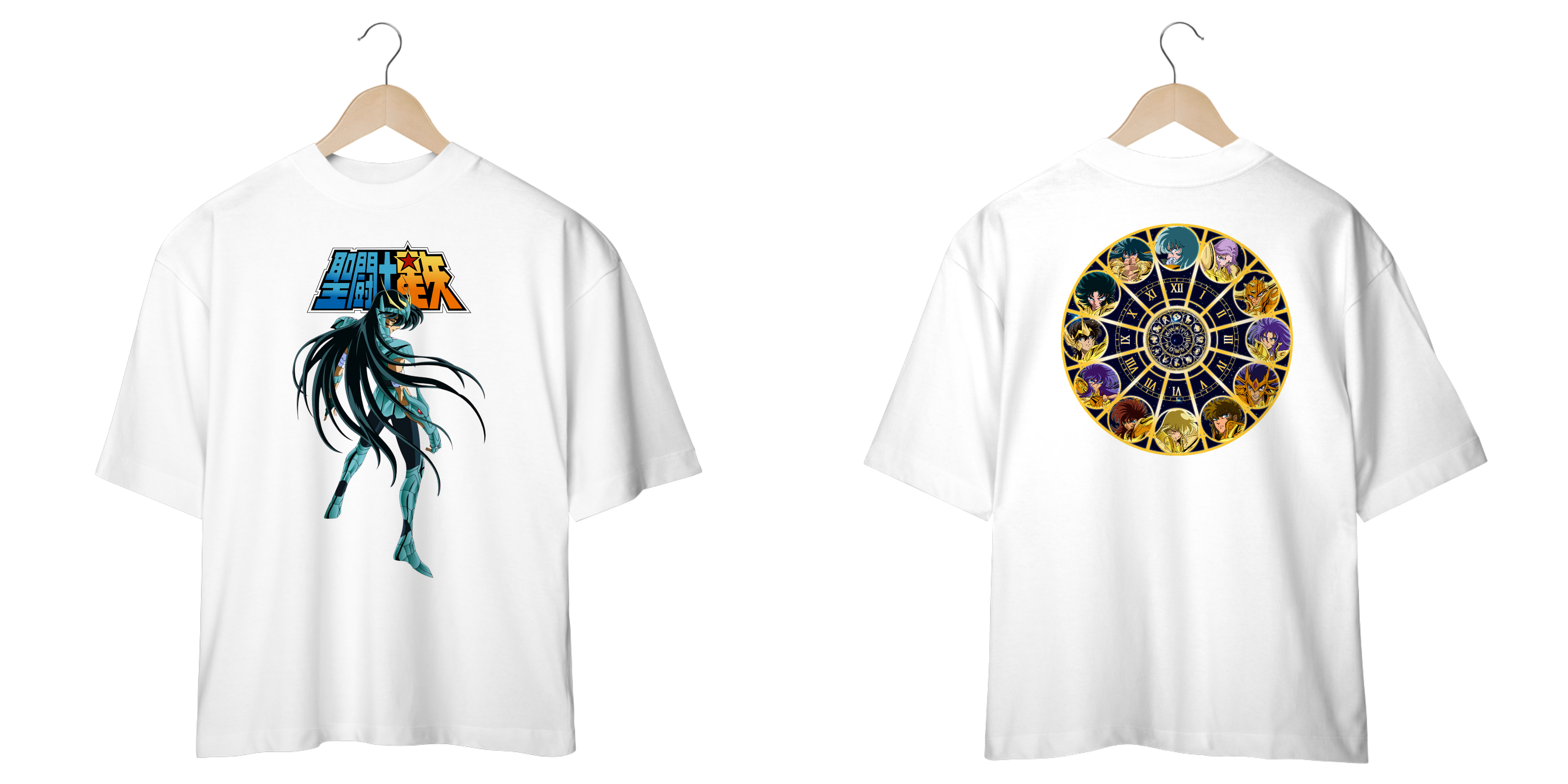 Bronze Boy Shiryu Relógio 12 Casas 