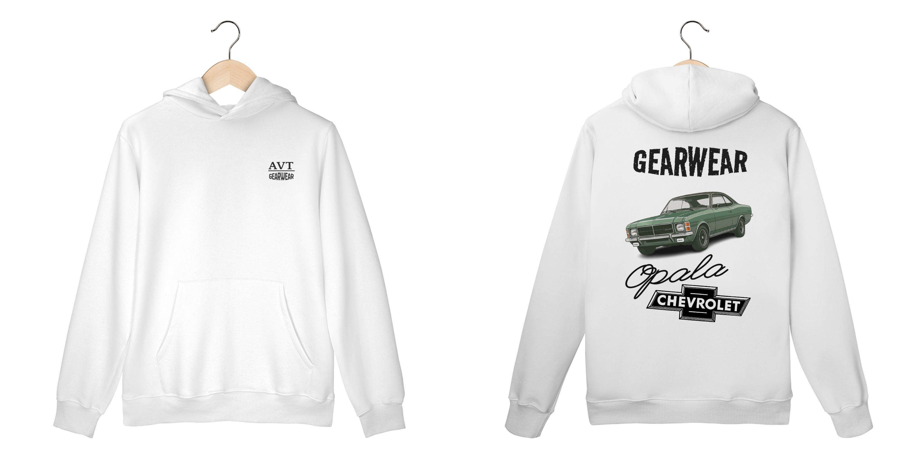 Moletom GearWear - Chevrolet Opala 78 Verde