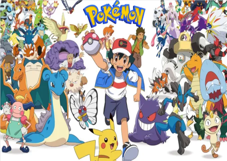 POSTER POKEMON NOVA GERAÇÃO