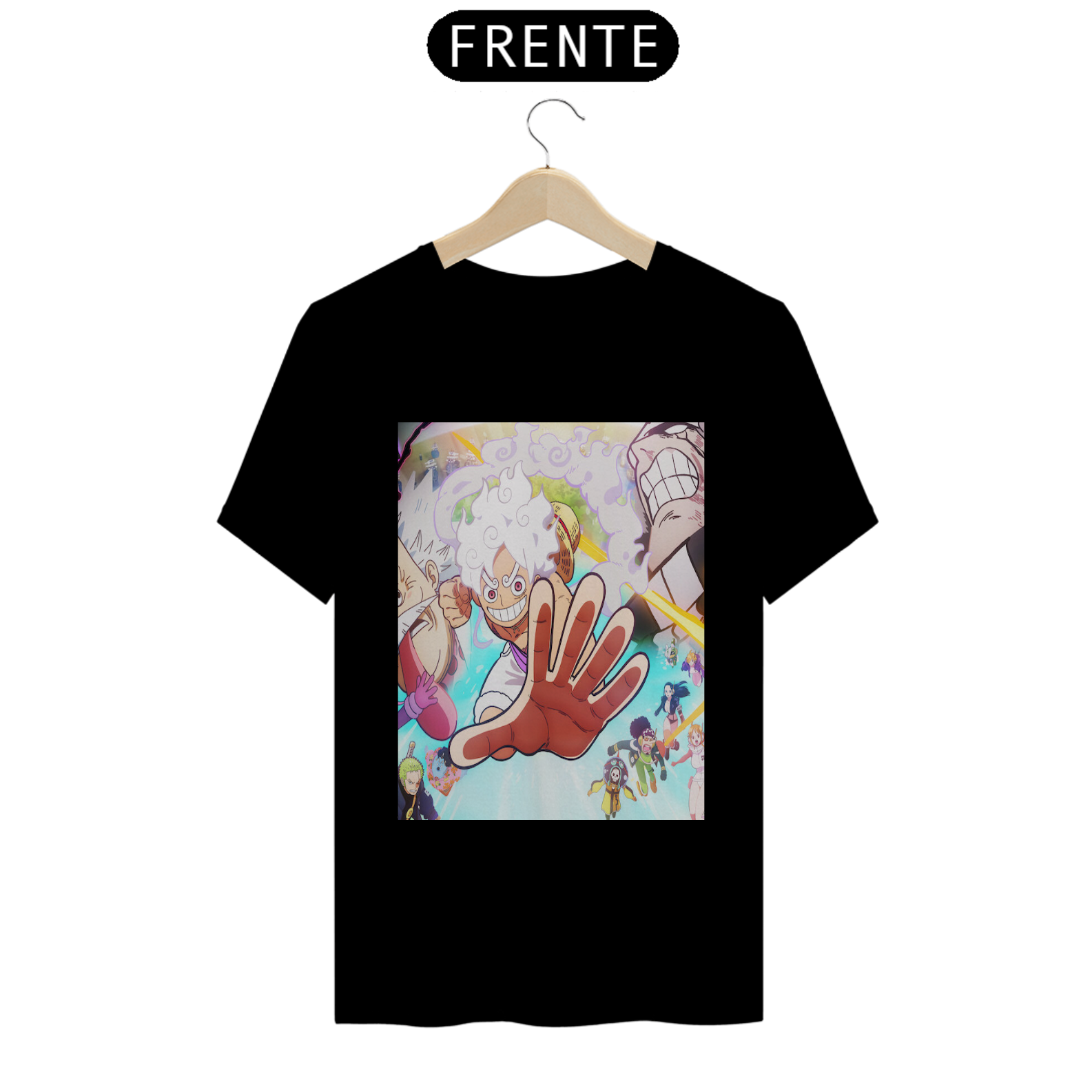 Nome do produto: CAMISA T-SHIRT PRIME LUFFY GEARS 5