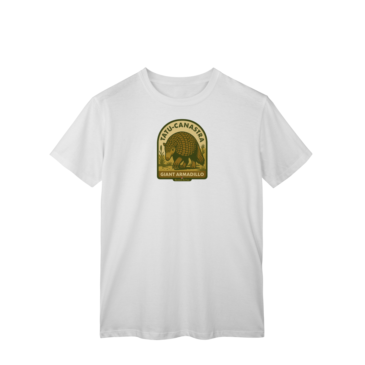 Camiseta Unissex Tatu-Canastra | Fauna Brasileira