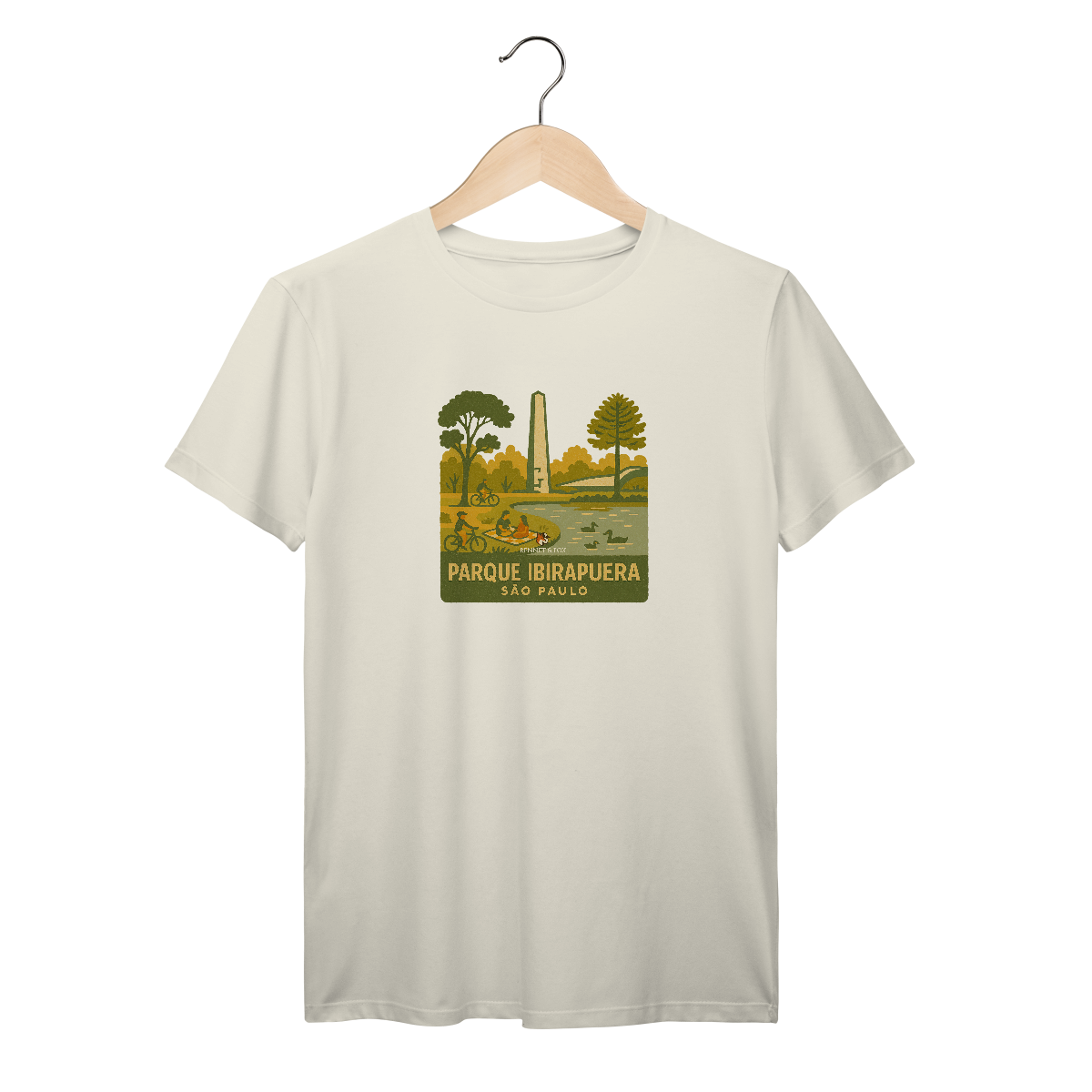 Camiseta Parque Ibirapuera São Paulo - Ícone Paulistano, Natureza e Lembranças Autênticas