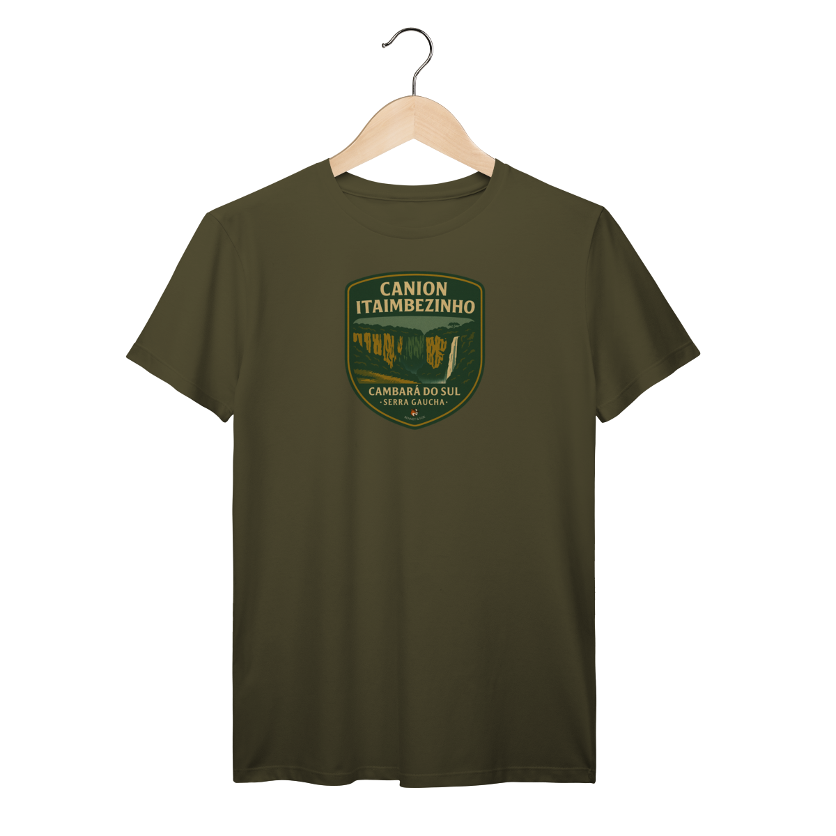 Camiseta Masculina Cânion Itaimbezinho | Serra Gaúcha Premium