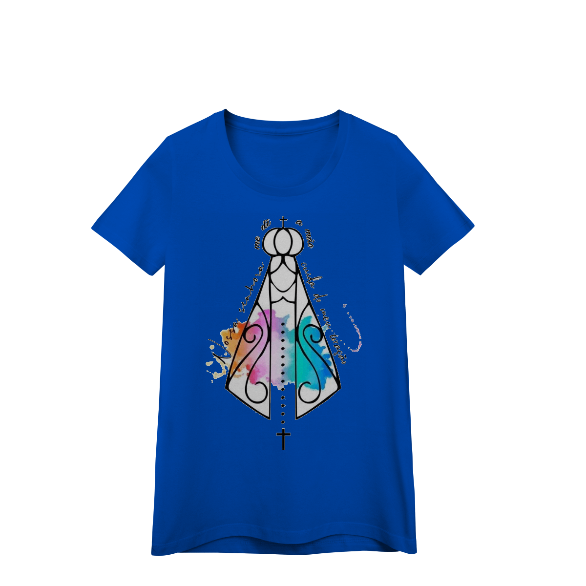 Nossa Senhora Aquarela – Baby Long Quality