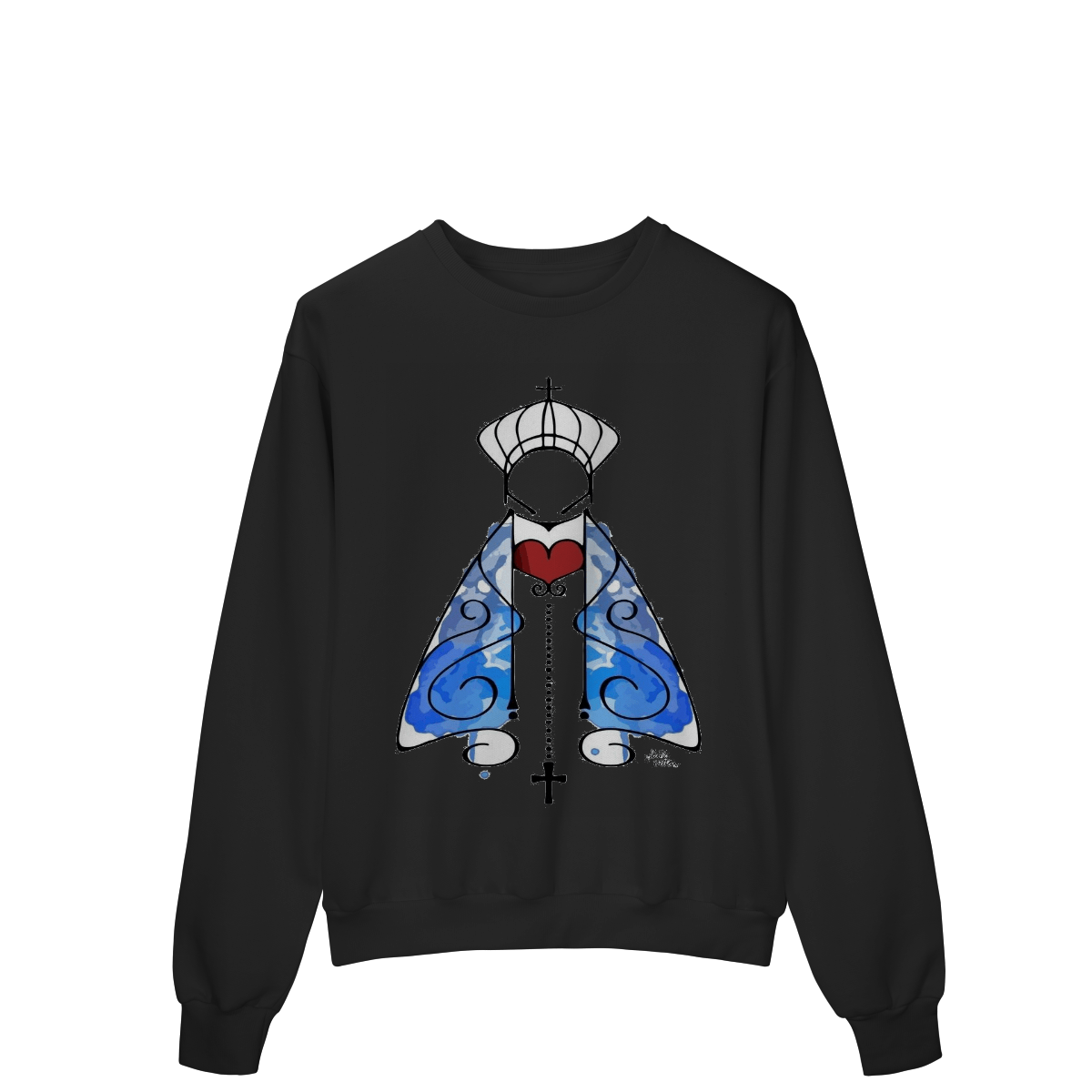 Moletom Minimalista – Nossa Senhora Aparecida