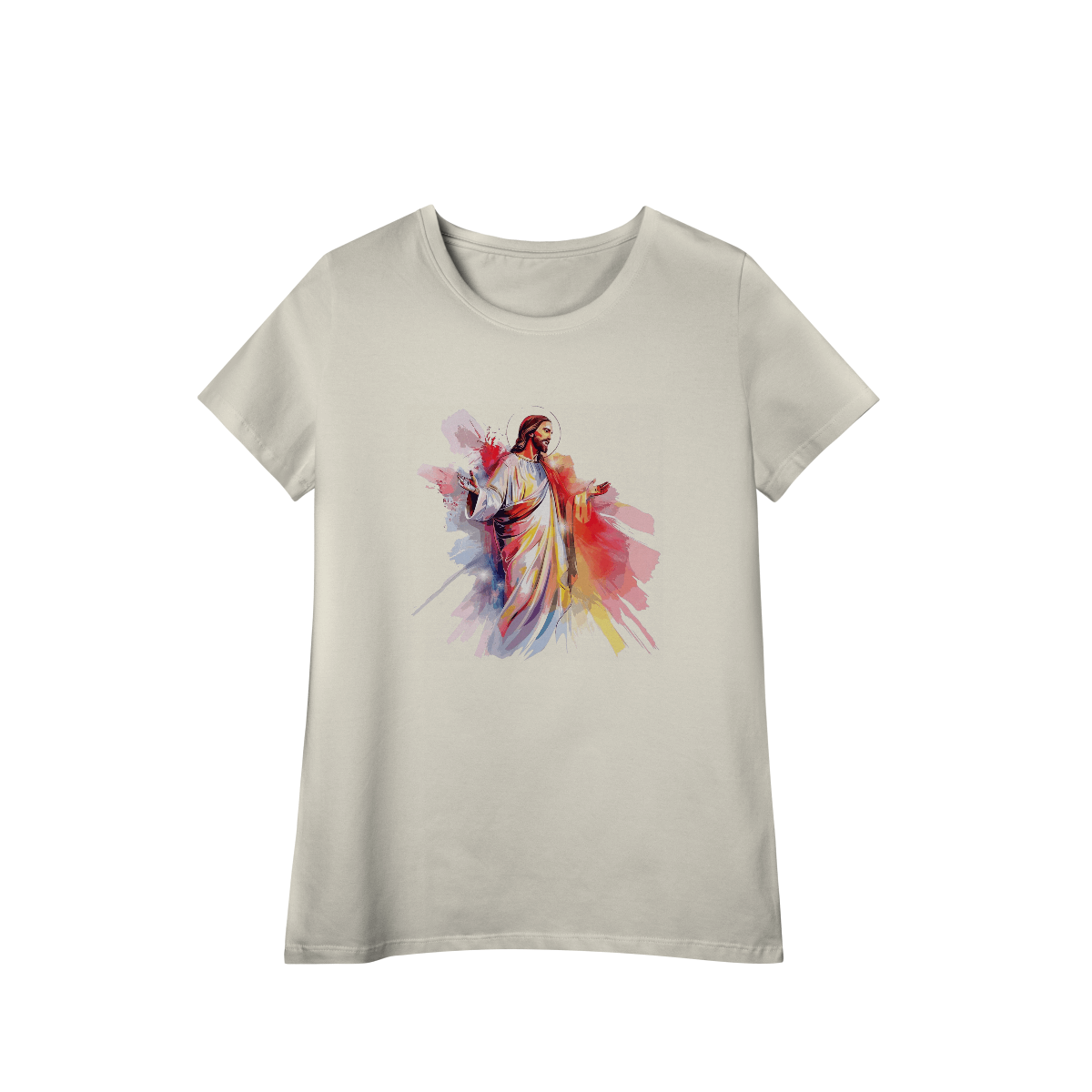 Camiseta Feminina – Jesus, eu confio em Vós