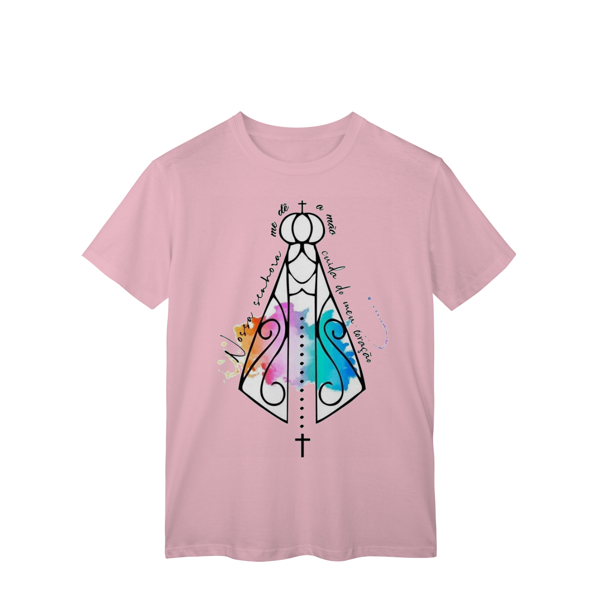 Nossa Senhora Aquarela – T-Shirt Classic