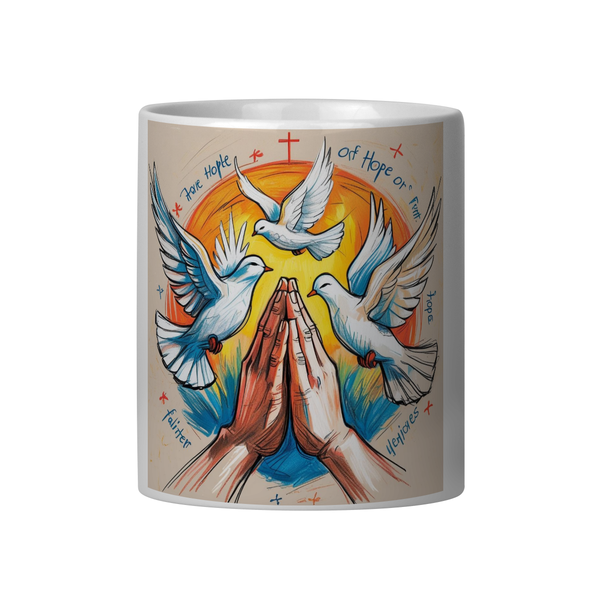 caneca oração atendida