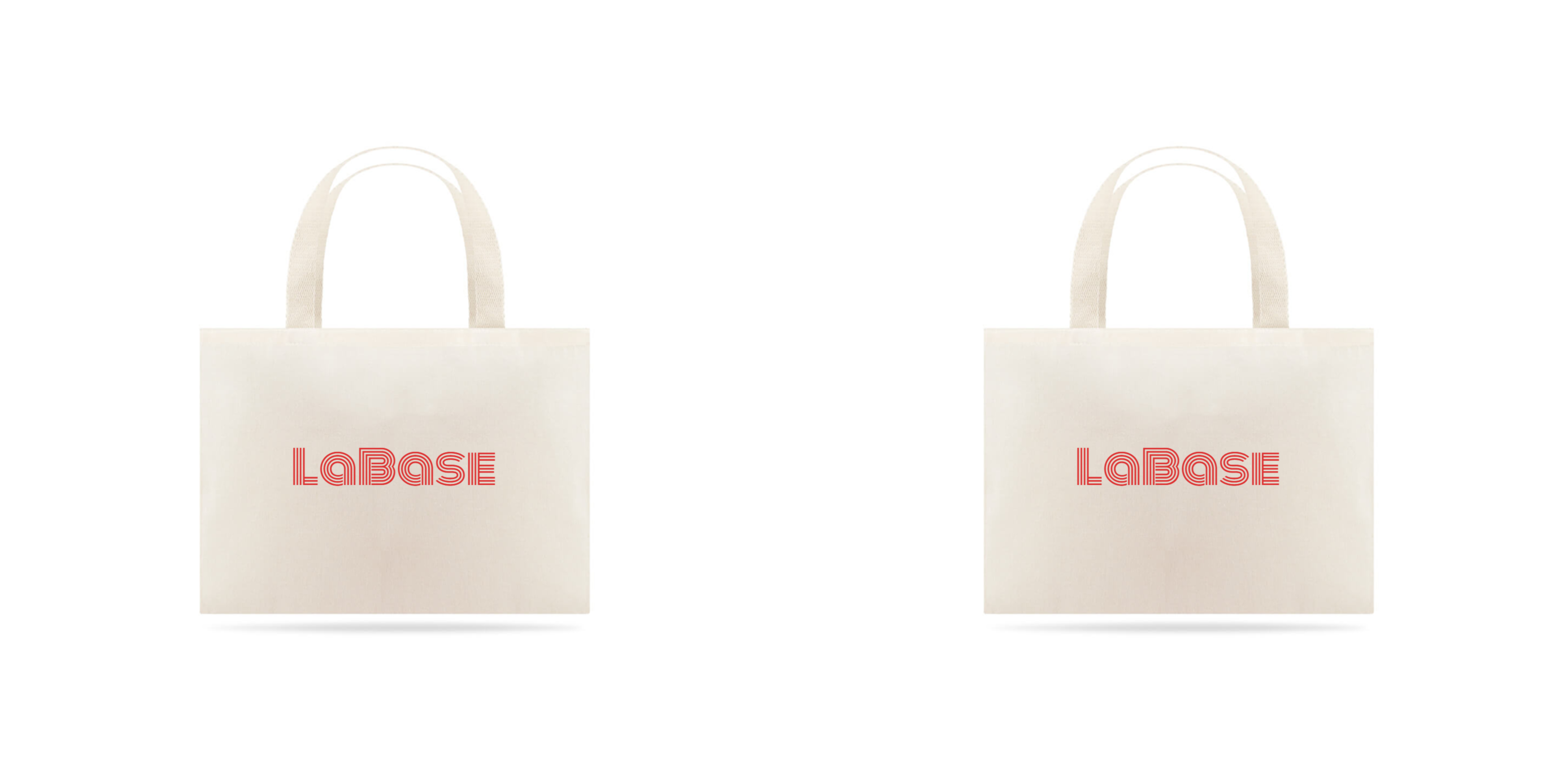 Eco Bag Grande LaBase vermelho