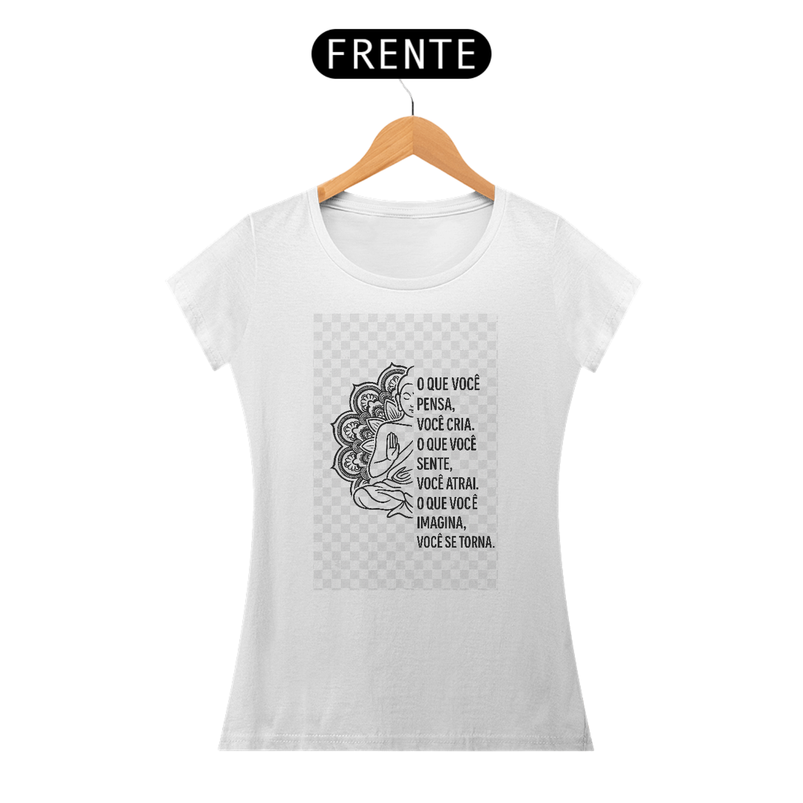 Nome do produto: Buda frase