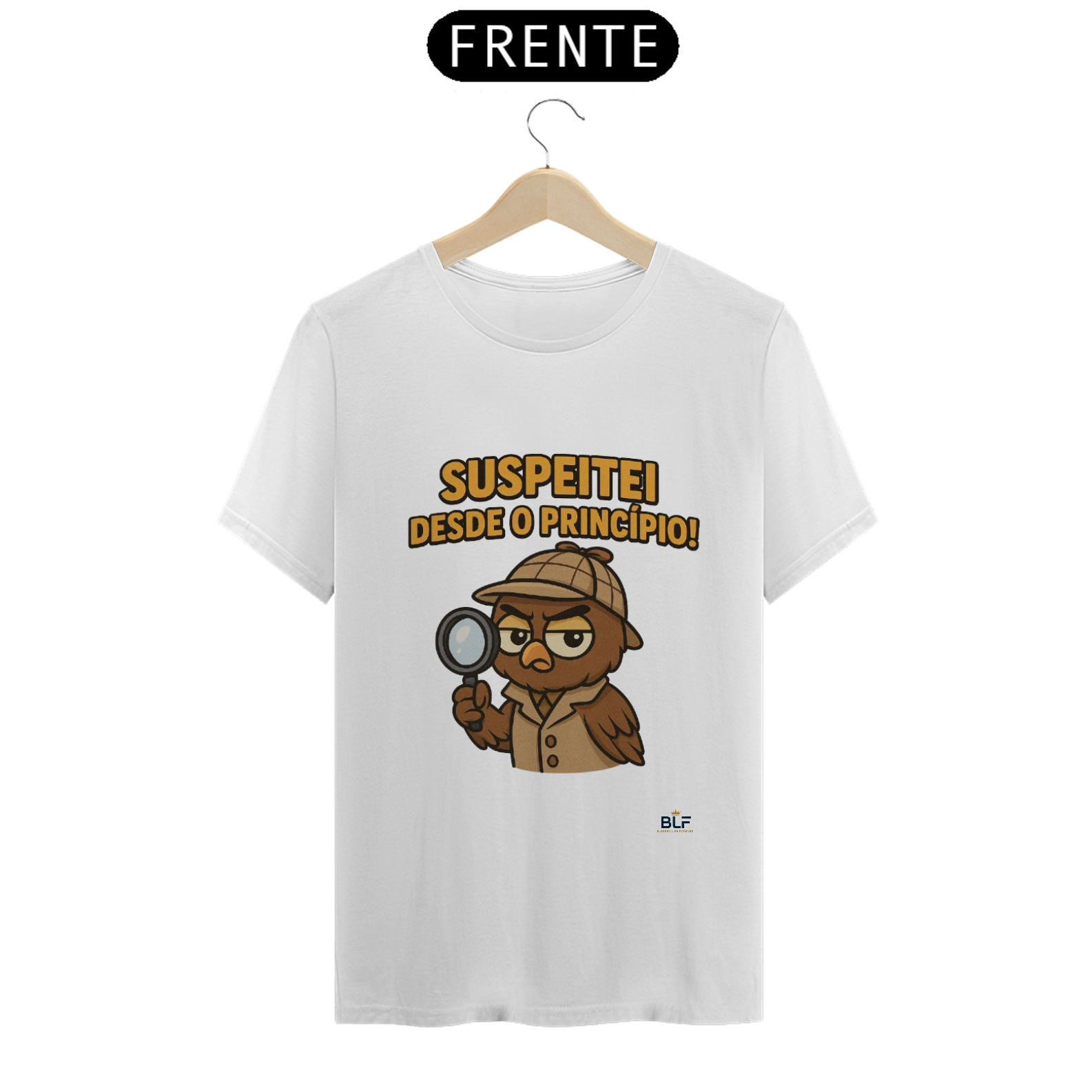 T-Shirt Coruja Suspeita