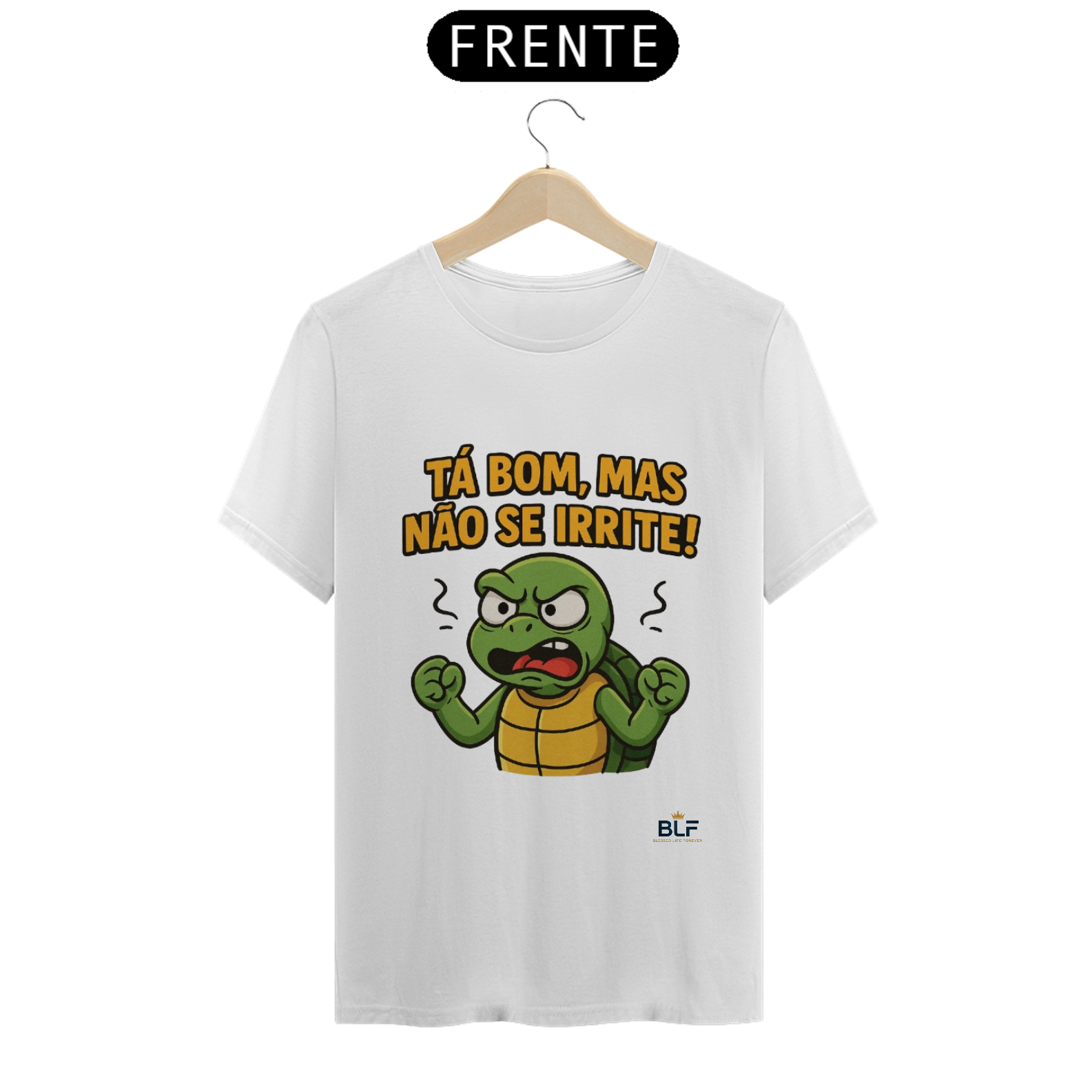 Nome do produto: Camiseta Tartaruga Irritada
