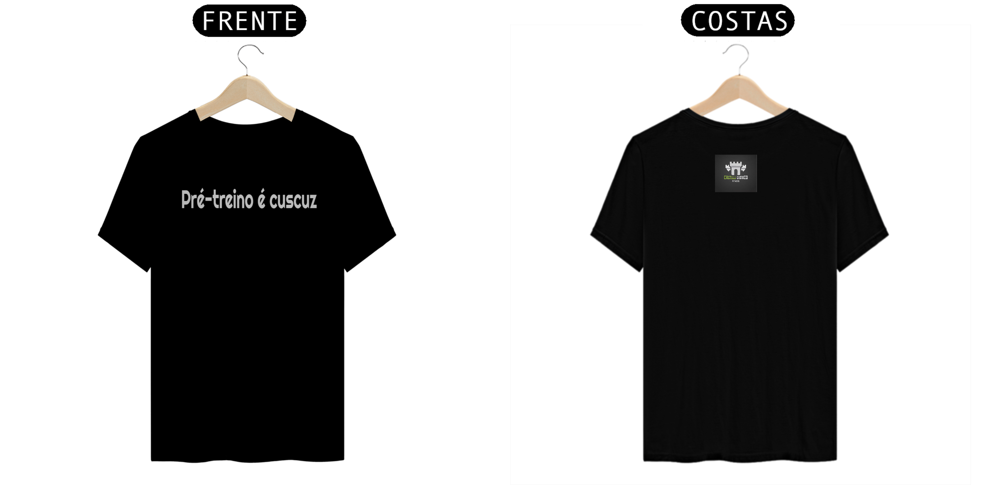 Camisa Pré-treino é cuscuz 