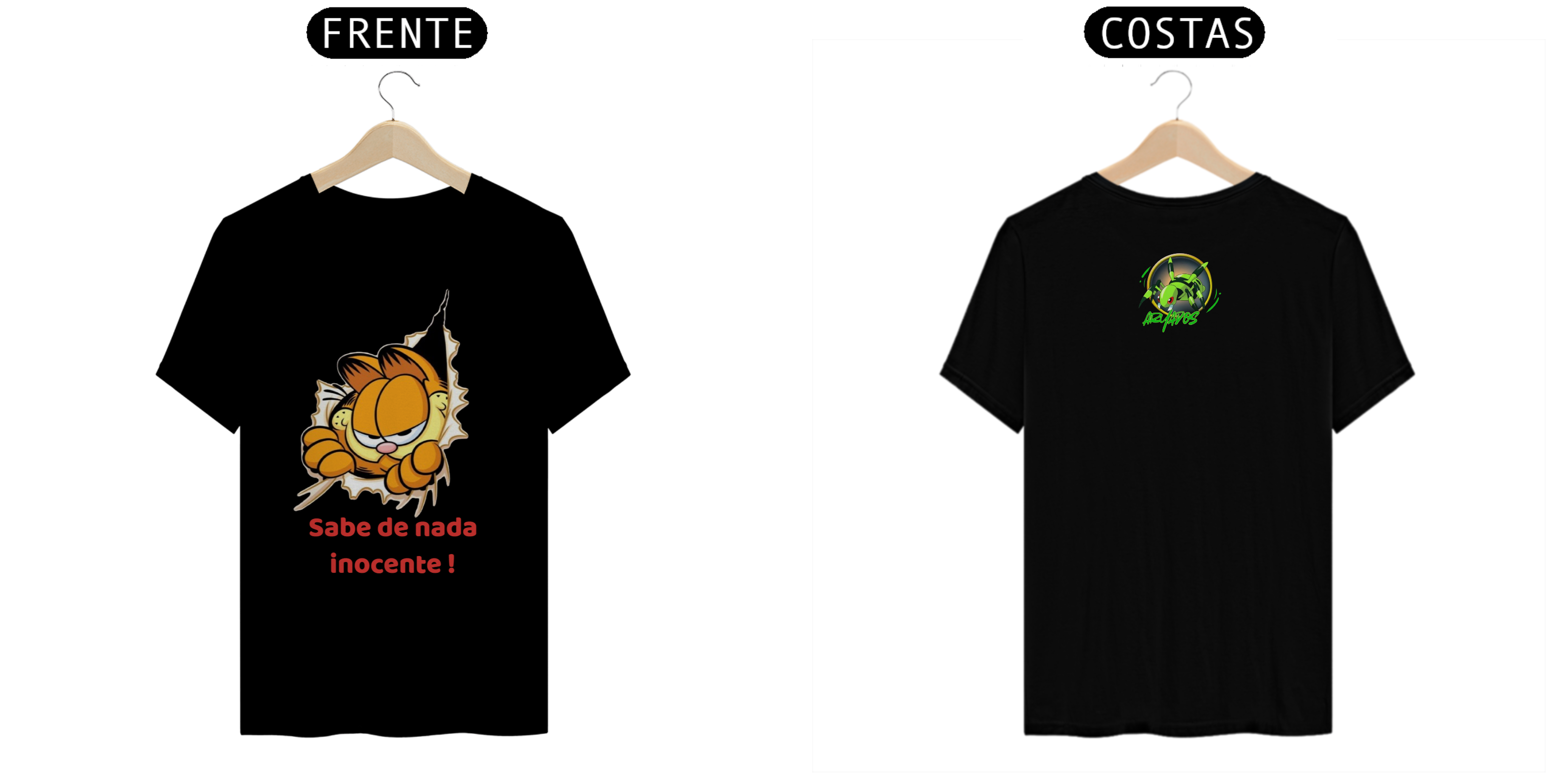 Nome do produto: camiseta frase unissex