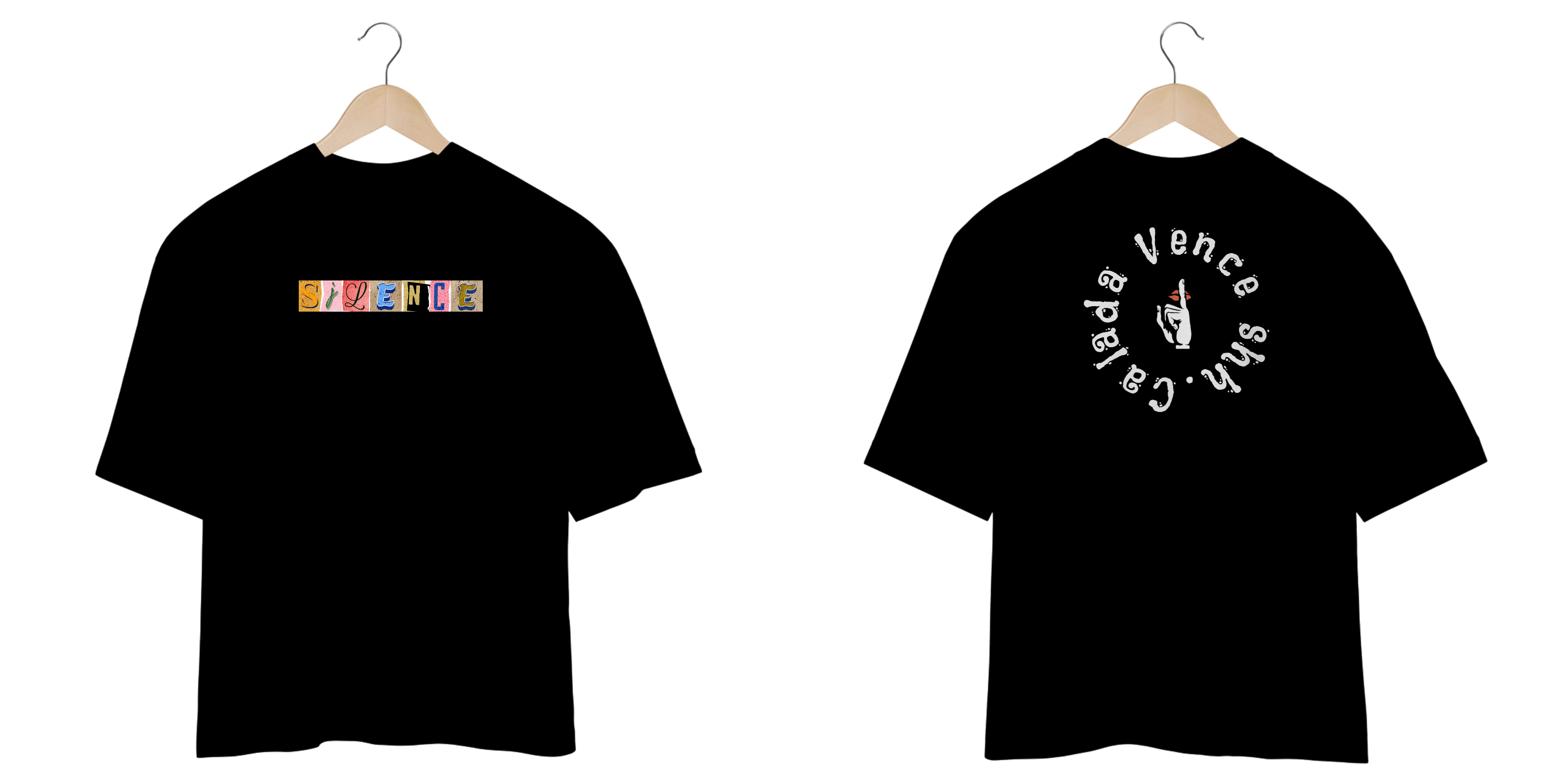 Camisa Oversilence